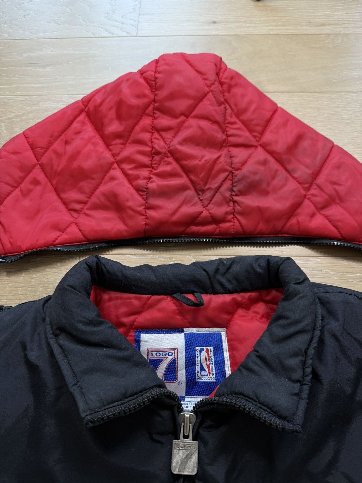 Logo 7 Vintage Chicago Bulls Puffer Jacket Logo 7 Size US L / EU 52-54 / 3 - 9 Thumbnail