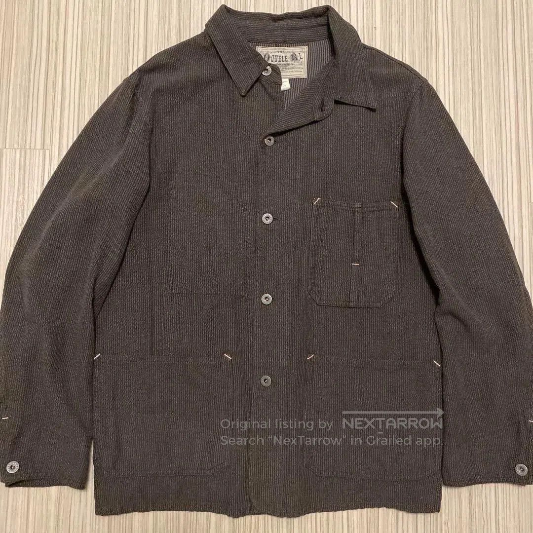 RRL Ralph Lauren double rl takuya kimura stripe chore jacket. Size US L / EU 52-54 / 3 - 1 Thumbnail
