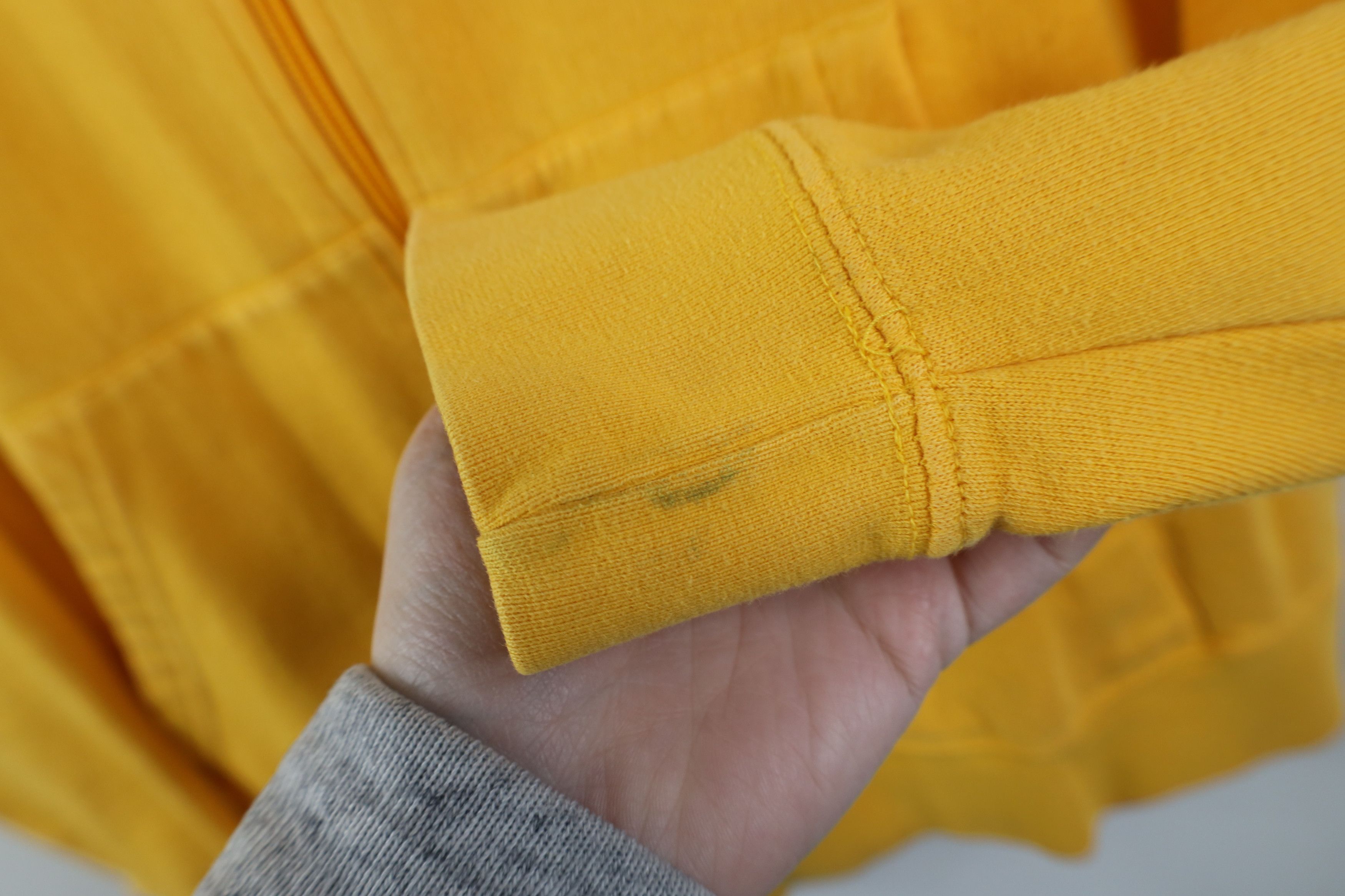 Nike Vintage Y2K Nike Scott Mini Swoosh Full Zip Hoodie Yellow Size XL / US 12-14 / IT 48-50 - 8 Thumbnail