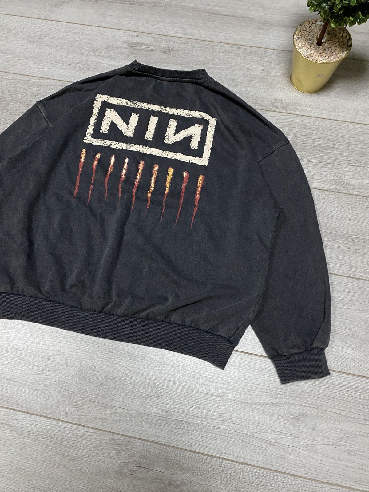 Band Tees Vintage NIN Further Down The Spiral Sweatshirt Size US M / EU 48-50 / 2 - 8 Thumbnail
