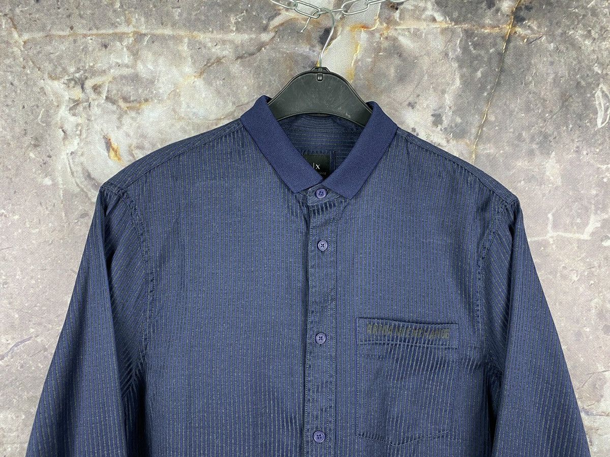 Armani Men’s Armani Exchange Long Sleeve Shirt Button Up Size M Size US M / EU 48-50 / 2 - 2 Thumbnail
