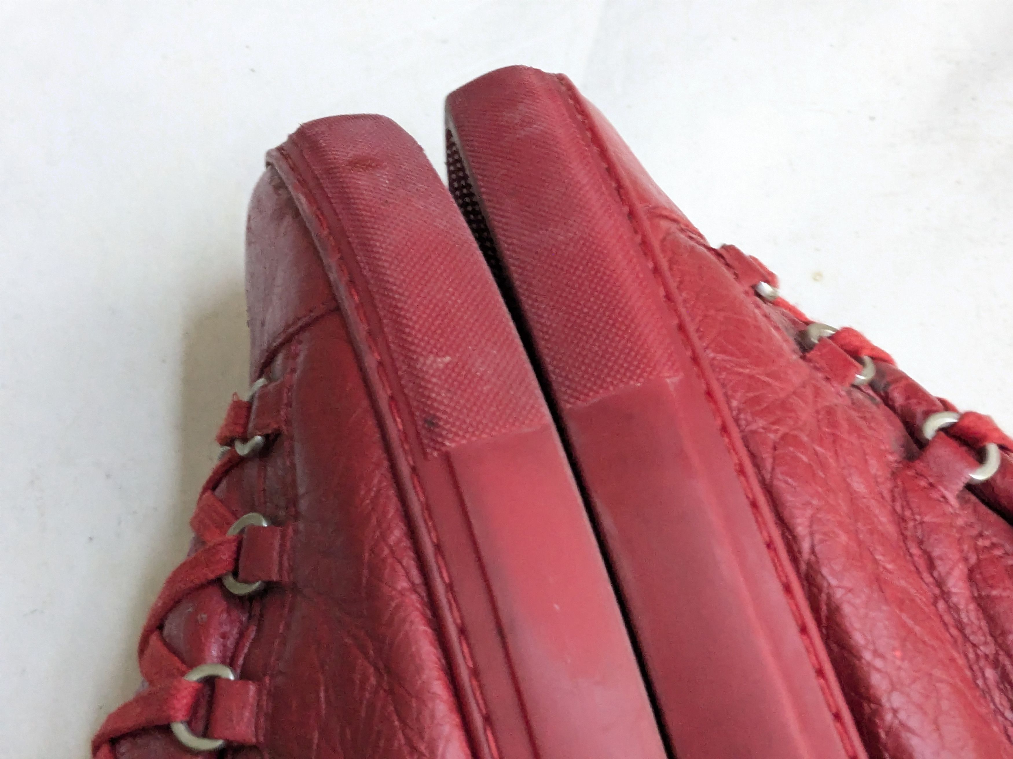 Balenciaga Balenciaga Arena Sneakers Red 11 High Tops Leather Size US 11 / EU 44 - 9 Thumbnail