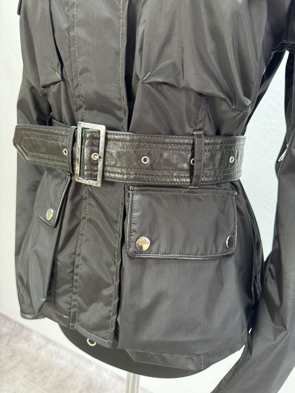 Belstaff × Designer Women's Belstaff Gold Label Jacket Belted Black Size 42 Size US XS / EU 42 / 0 - 8 Thumbnail