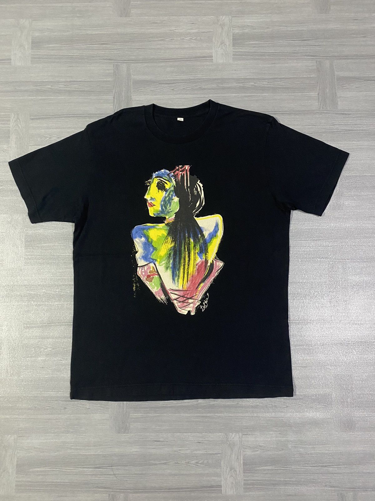 Japanese Brand Vintage Lan Skins Art Japanese Tee Size US L / EU 52-54 / 3 - 1 Thumbnail