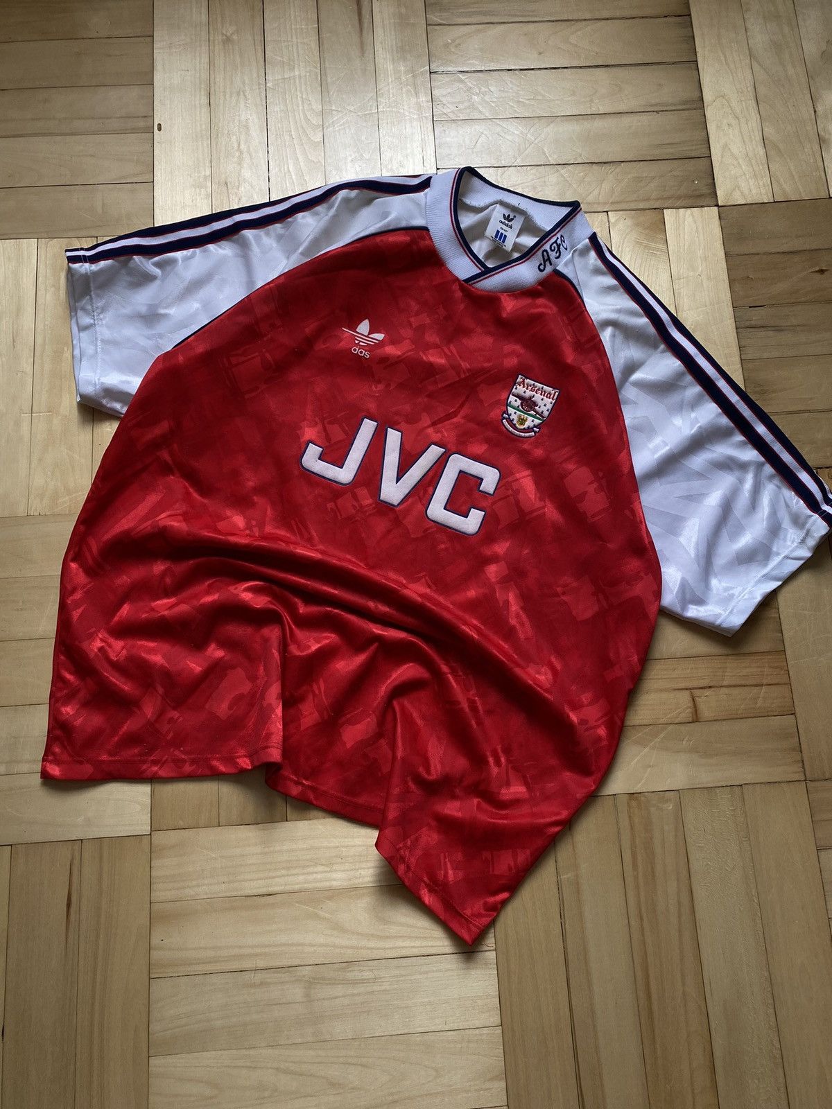 Adidas × Vintage Vintage Arsenal 1990/1992 Home Jersey Size US M / EU 48-50 / 2 - 3 Thumbnail