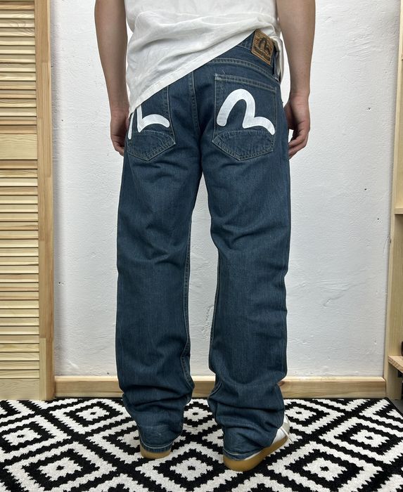 Vintage Evisu Puma Vintage denim jeans size 34 | Grailed