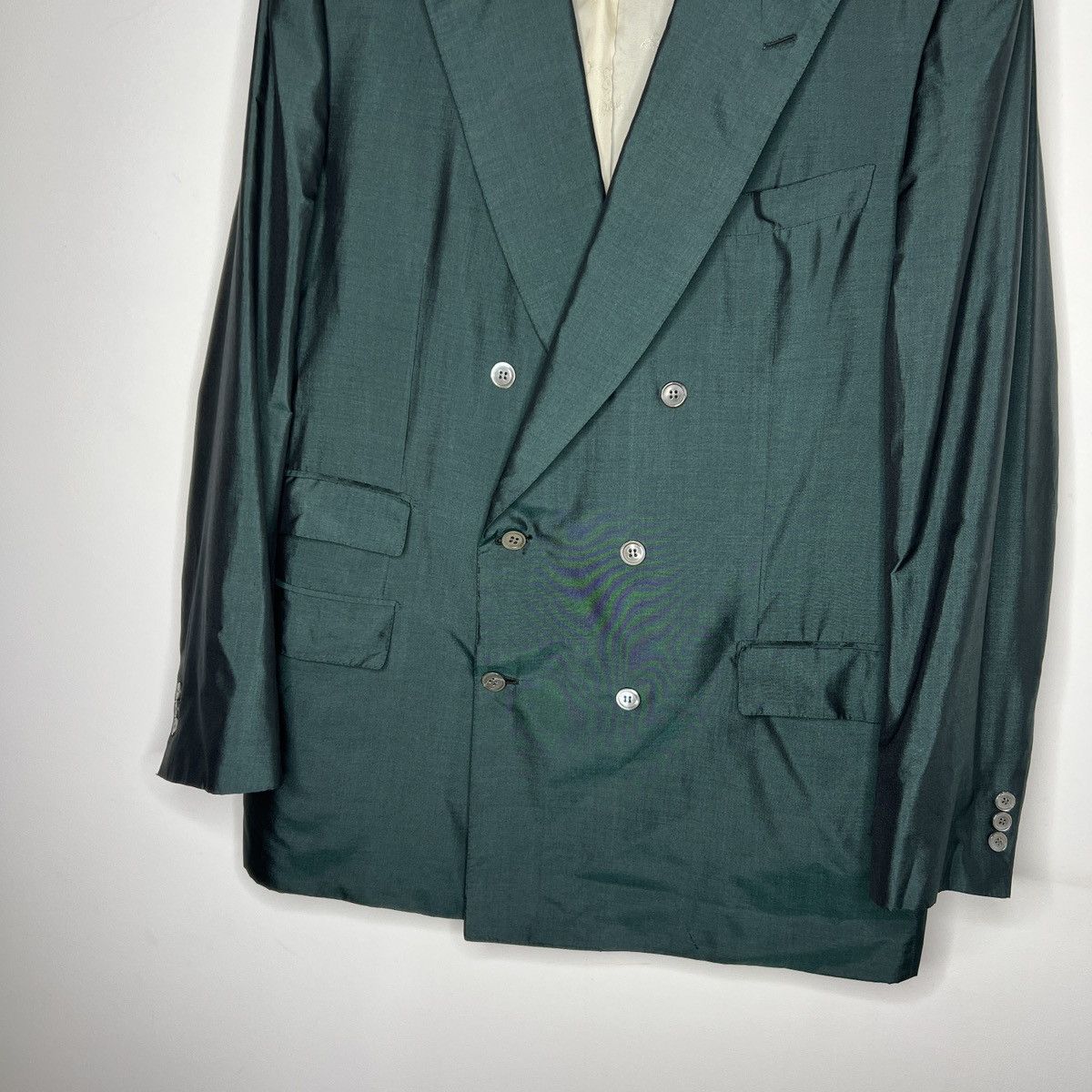 Brioni Brioni Roma double-breasted blazer silk Jacket Size 44R - 5 Thumbnail