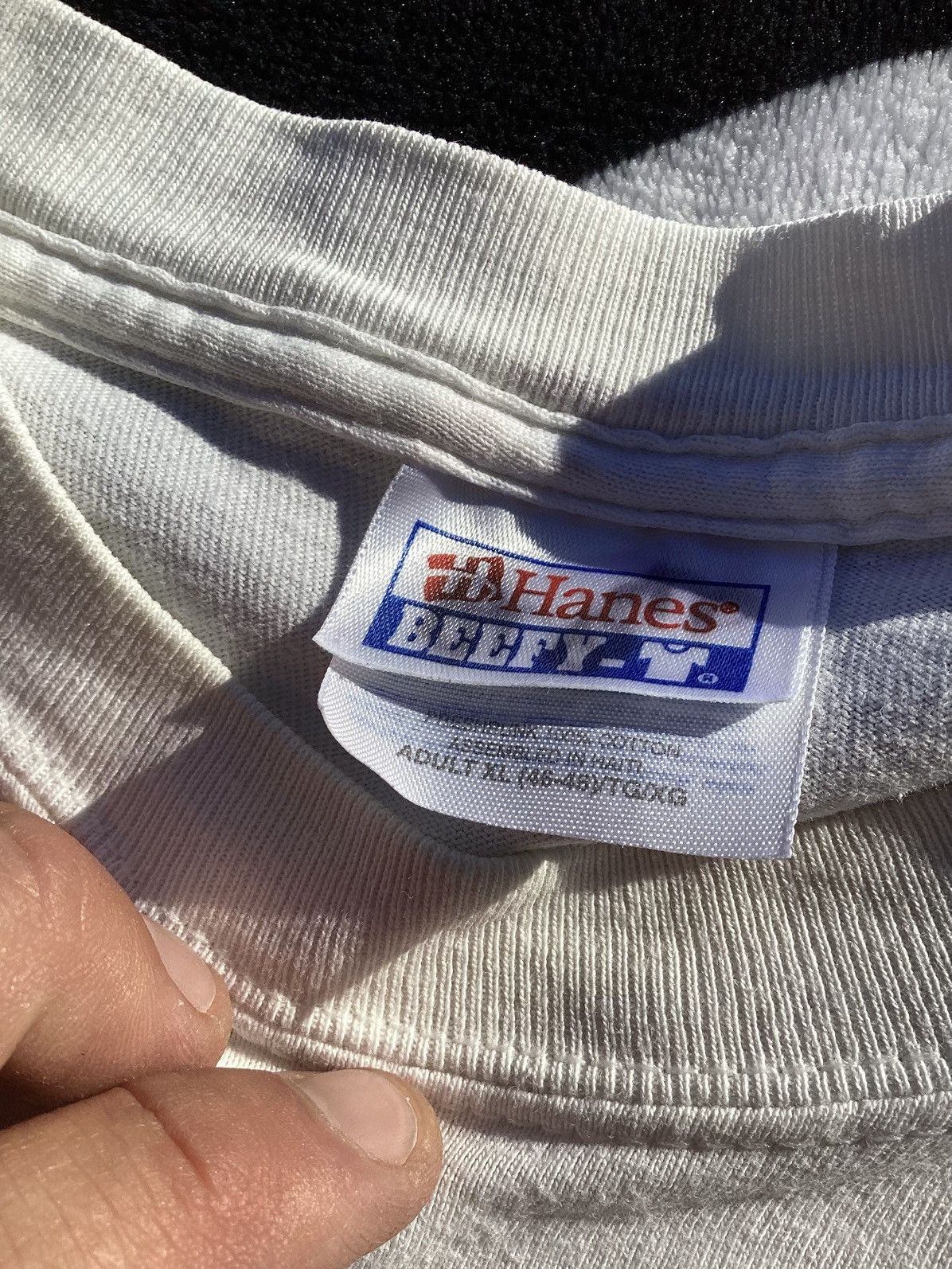 Hanes Vtg Los Osos high school Grizzlies large helmet football Tee Size US XL / EU 56 / 4 - 3 Thumbnail