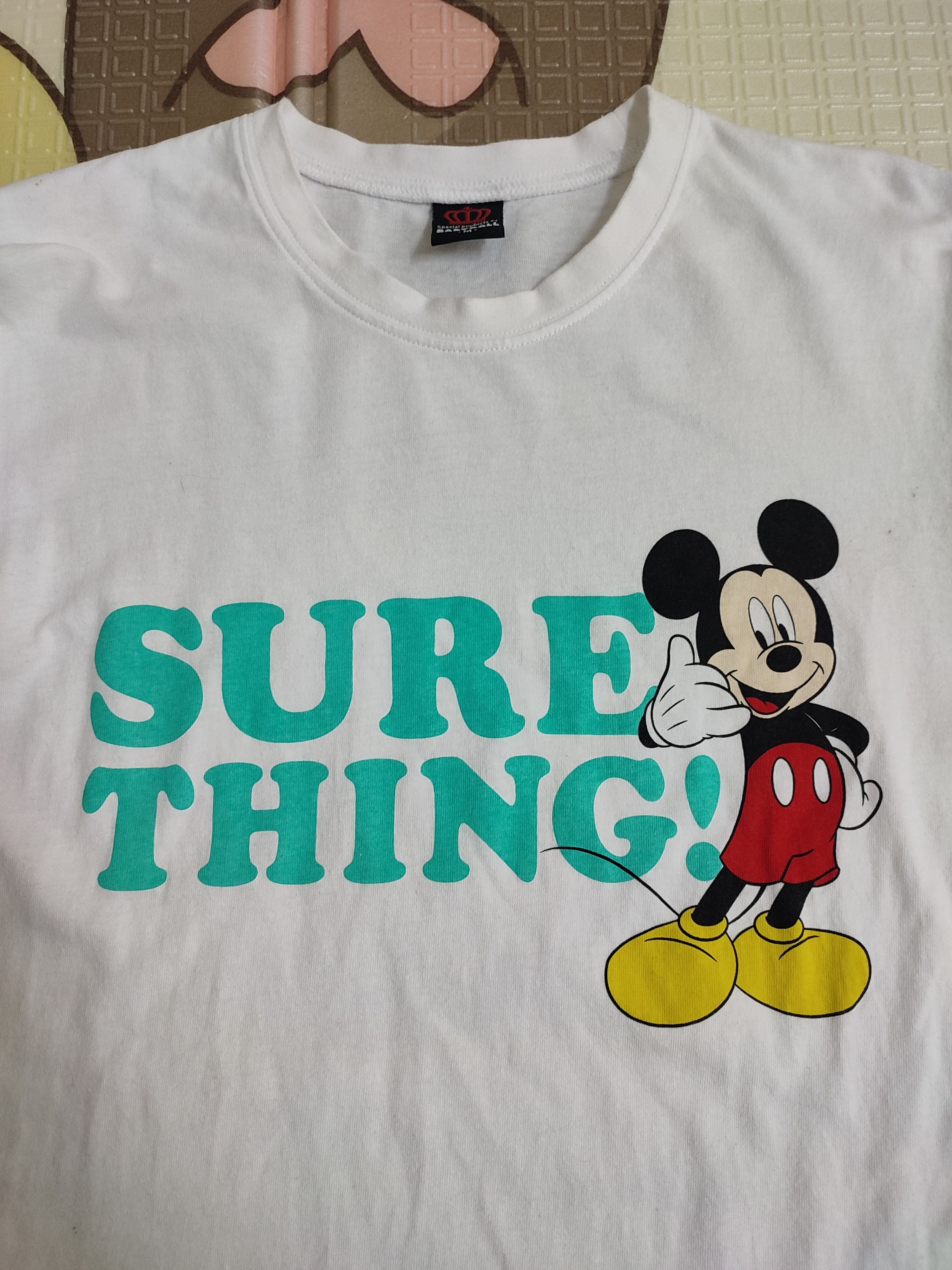 Mickey Mouse 💥Rare💥 BabyDoll x Mickey Mouse Surf Thing Vintage Tee Size US S / EU 44-46 / 1 - 6 Thumbnail
