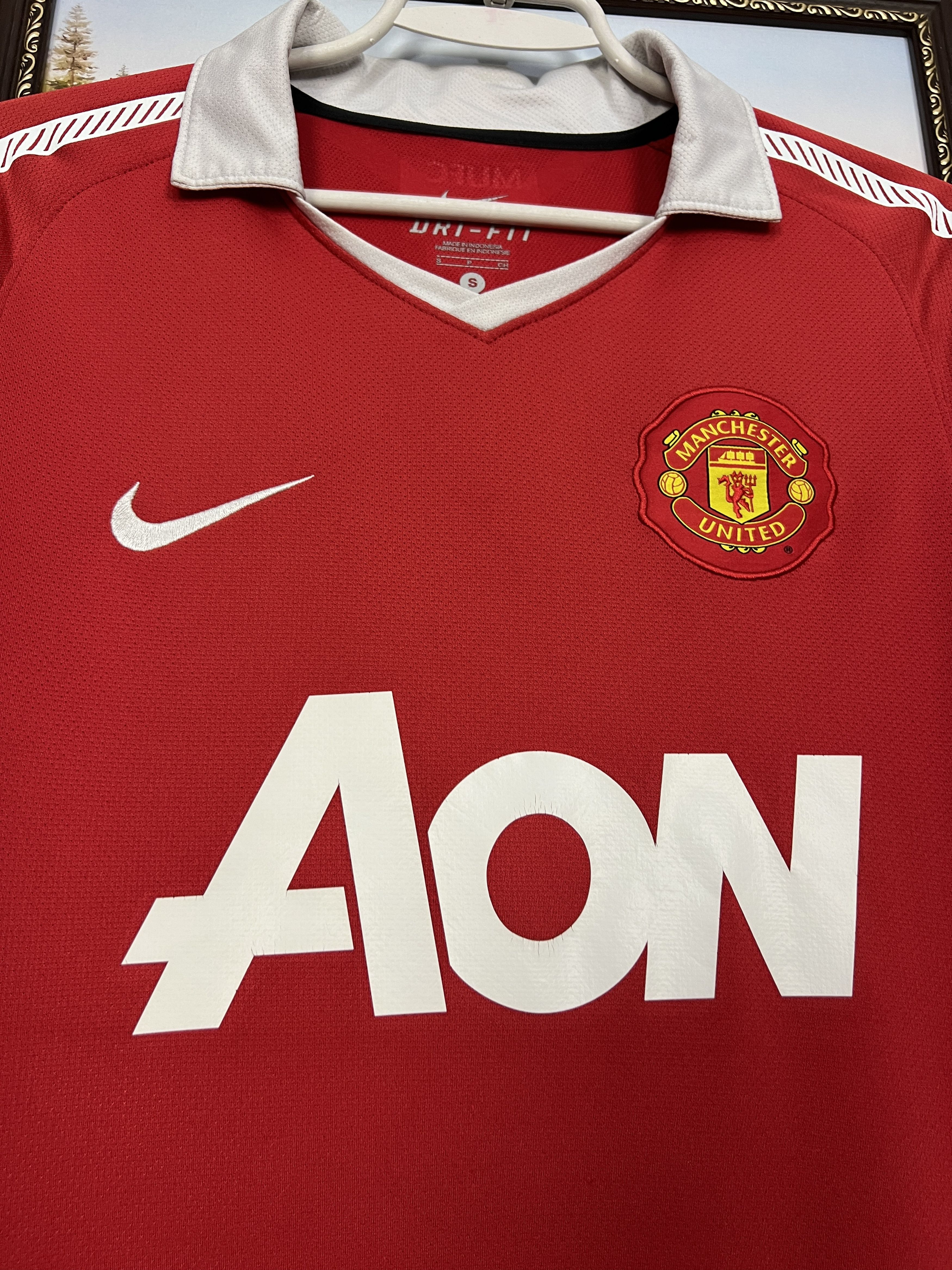 Nike Manchester United Home football shirt Soccer Jersey Trikot Size US S / EU 44-46 / 1 - 3 Thumbnail