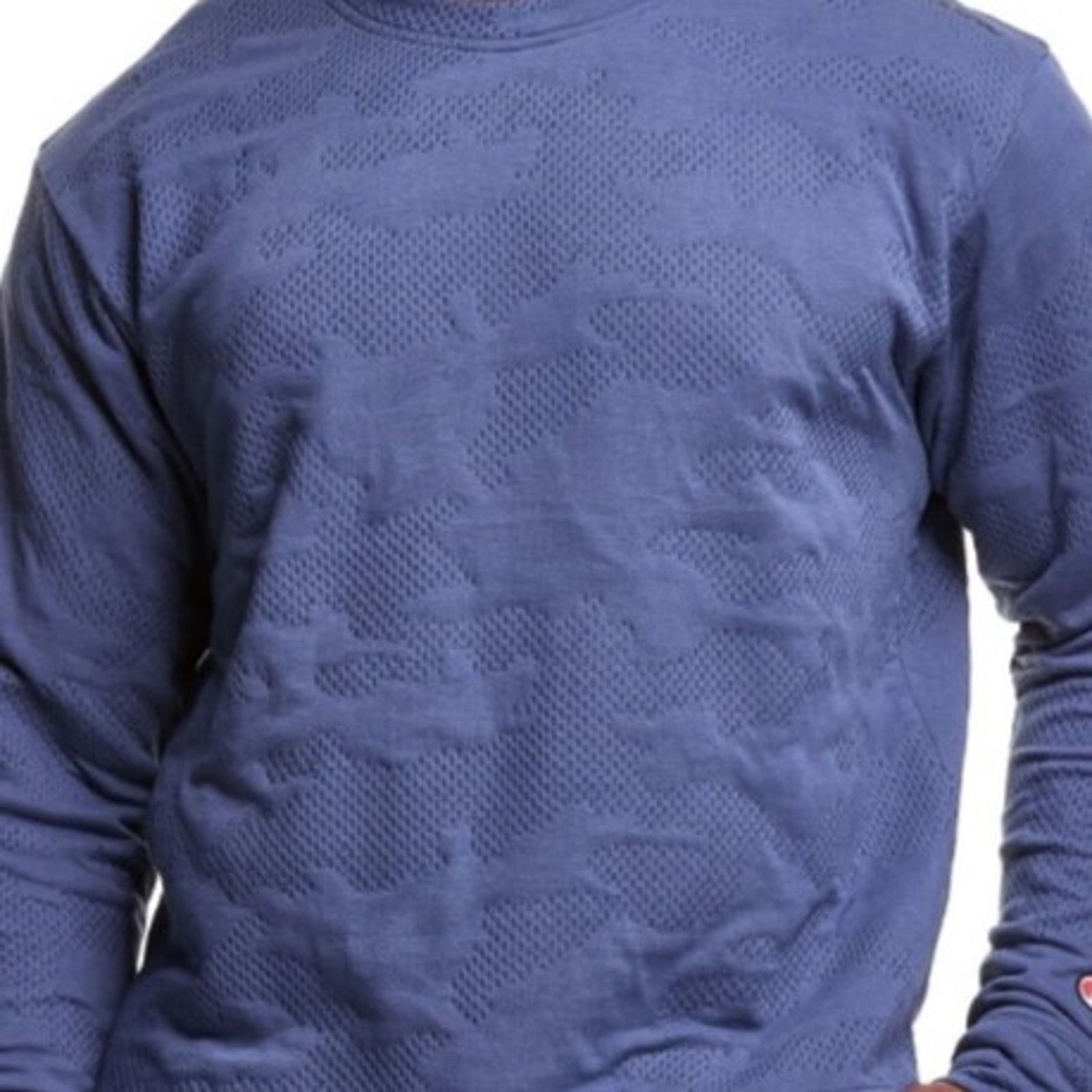 Champion Champion Men's Blue Layering Casual Crew Sweatshirt Size S Size US S / EU 44-46 / 1 - 3 Thumbnail