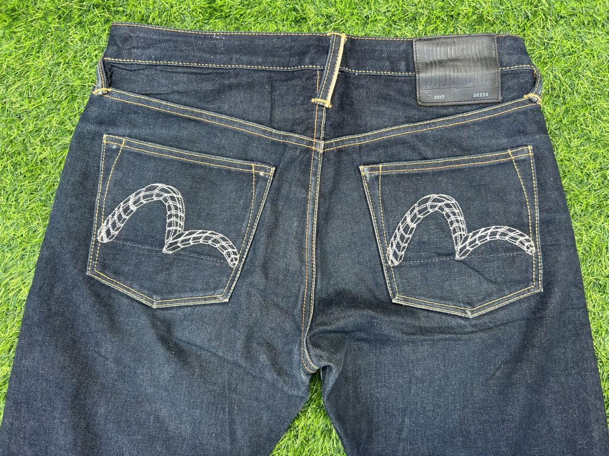 Evisu Rare Vintage 2017 Evisu #17076A Selvedge Denim Jeans Size US 34 / EU 50 - 3 Thumbnail