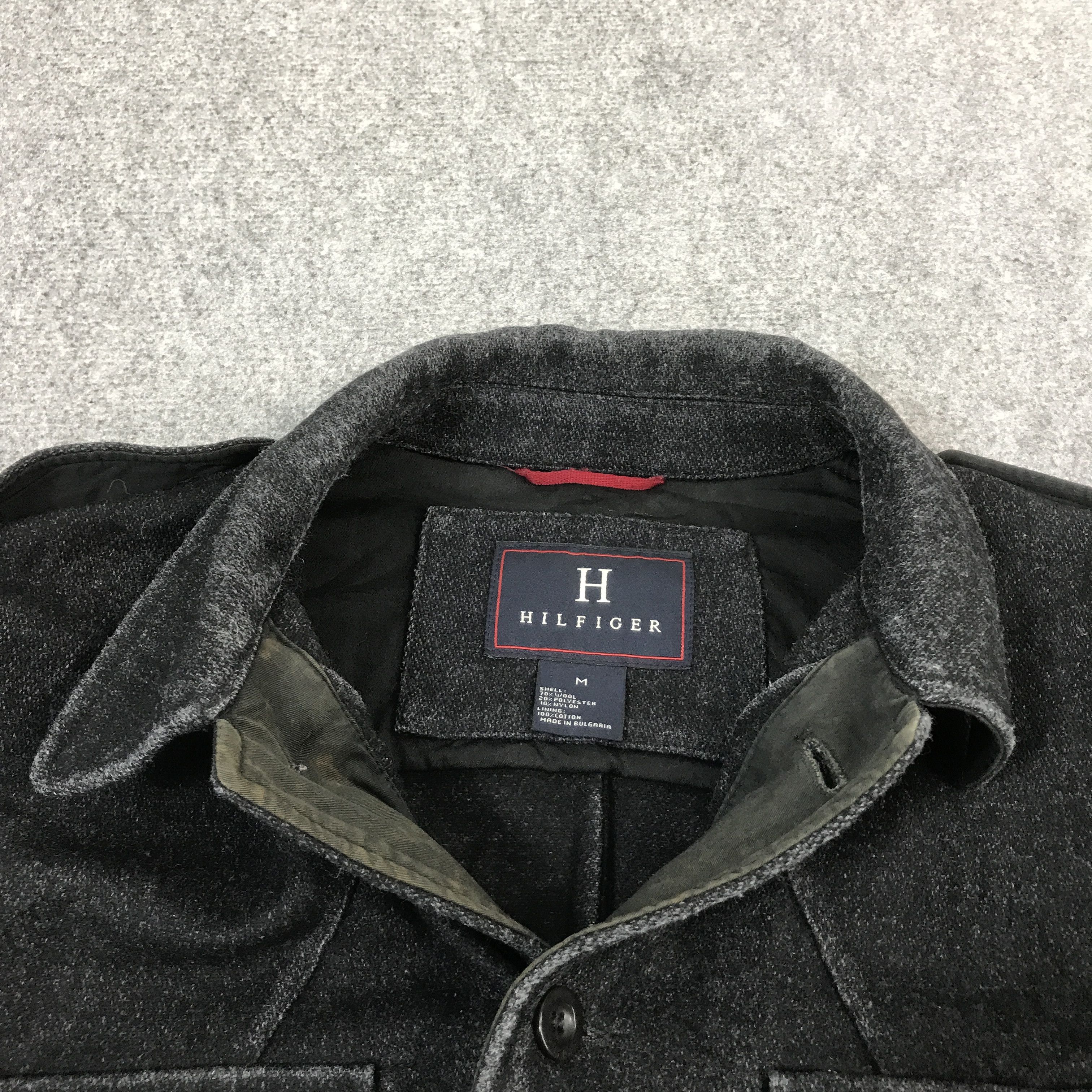 Tommy Hilfiger HILFIGER WOOL BUTTON SHIRT JACKET Size US M / EU 48-50 / 2 - 7 Thumbnail