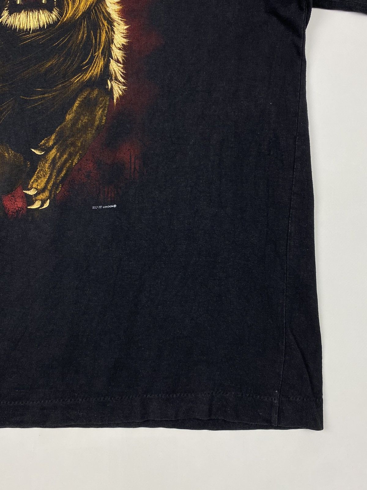 Vintage 1990’s Vintage Running Lion Animal Graphic Tee Size US XL / EU 56 / 4 - 5 Thumbnail