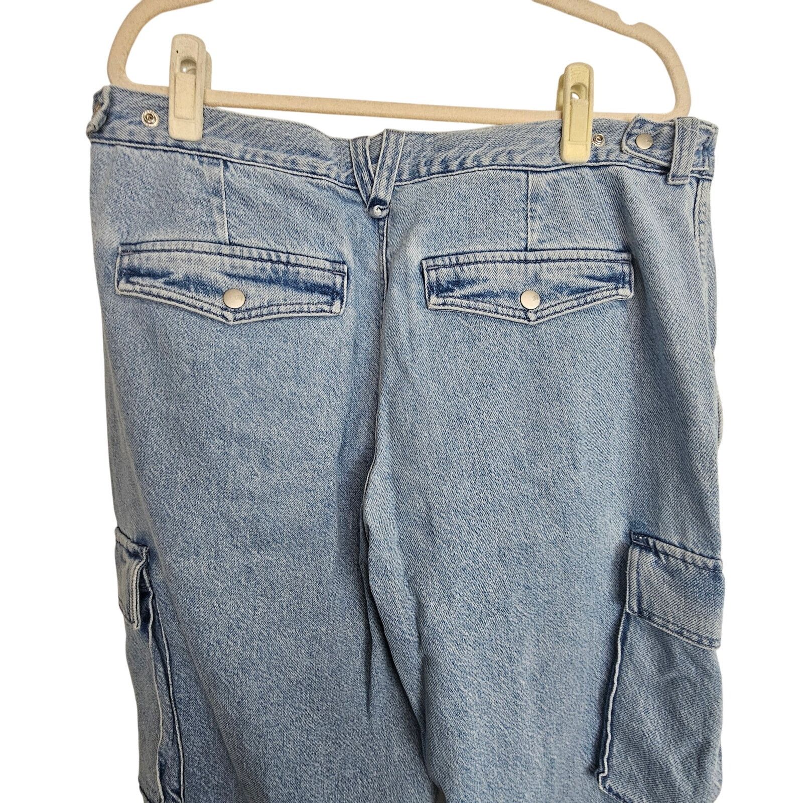 Madewell Madewell Womens Low Slung Cargo Jeans Size 32 Denim Pants Size 32" / US 10 / IT 46 - 7 Thumbnail