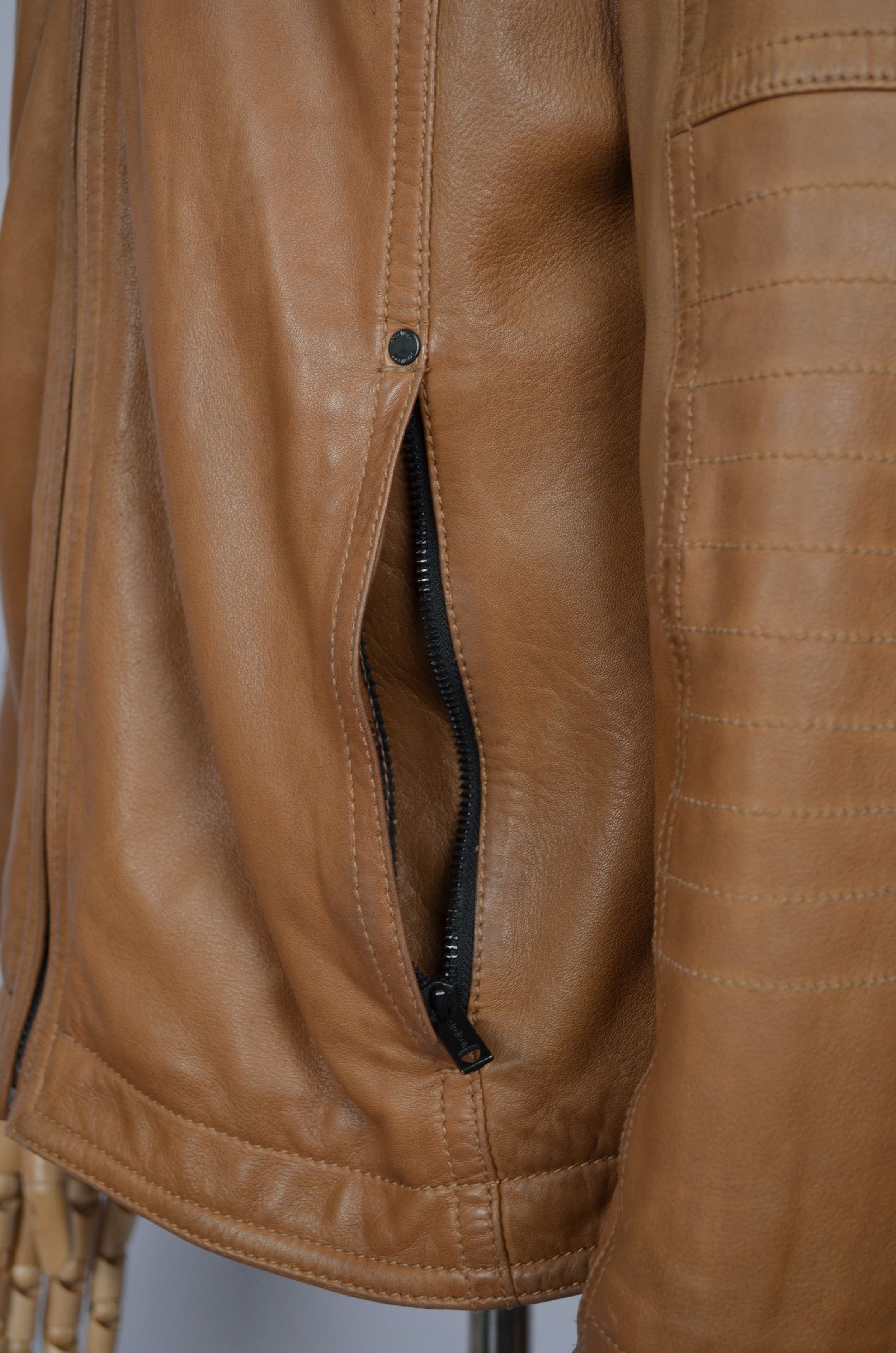 Designer × Strellson Strellson Leather Jacket Cognac Brown Size M Luxury VGC Size US M / EU 48-50 / 2 - 11 Thumbnail