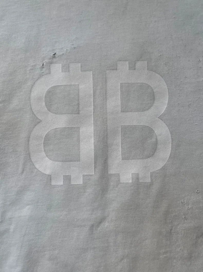 Balenciaga Balenciaga Letter Logo Printed Round Neck Short Sleeve T-S Size US XS / EU 42 / 0 - 3 Thumbnail
