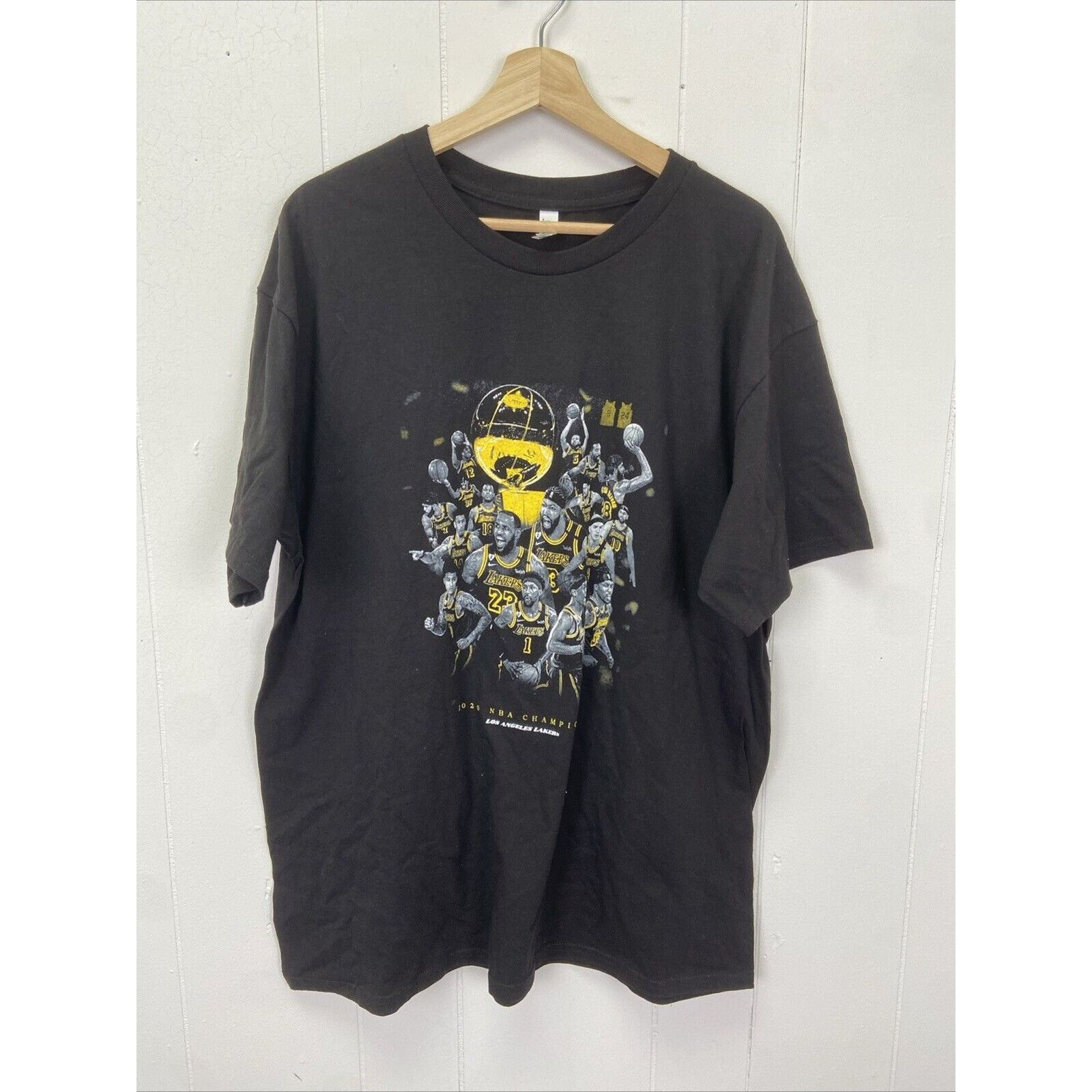 NBA 2020 Los Angeles Lakers Championship Lebron James Size XL Size US XL / EU 56 / 4 - 1 Thumbnail