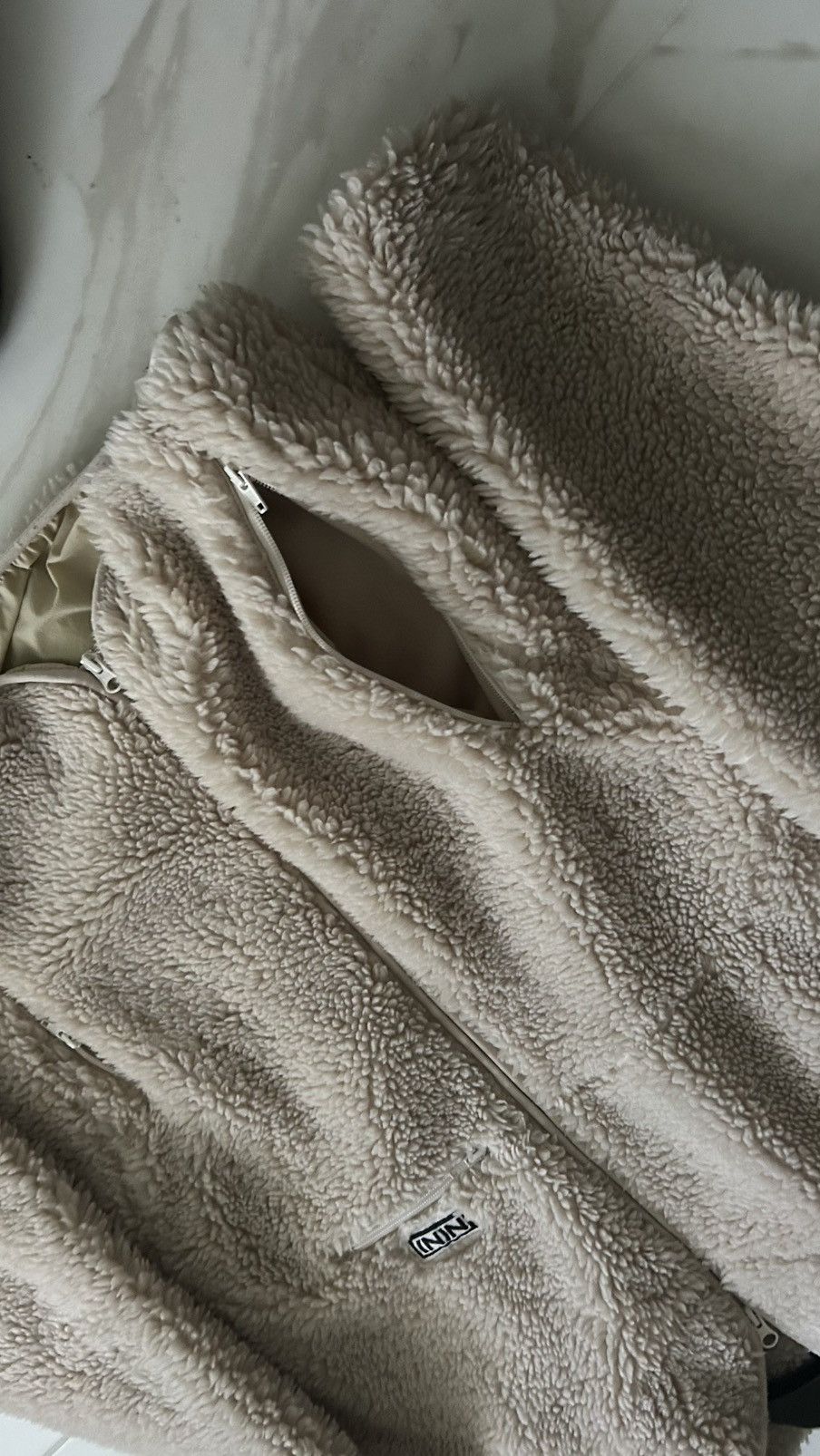 Number (N)ine Number (N)ine takahiro miyashita boa fleece zip Size US M / EU 48-50 / 2 - 3 Thumbnail