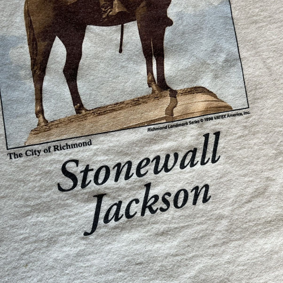 Vintage Vintage 90s Civil War Stonewall Jackson Statue Logo T Shirt Size US L / EU 52-54 / 3 - 5 Thumbnail