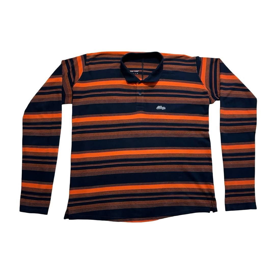Martine Rose Martine Rose SS24 Longsleeve Polo Shirt in Orange Size US M / EU 48-50 / 2 - 4 Thumbnail