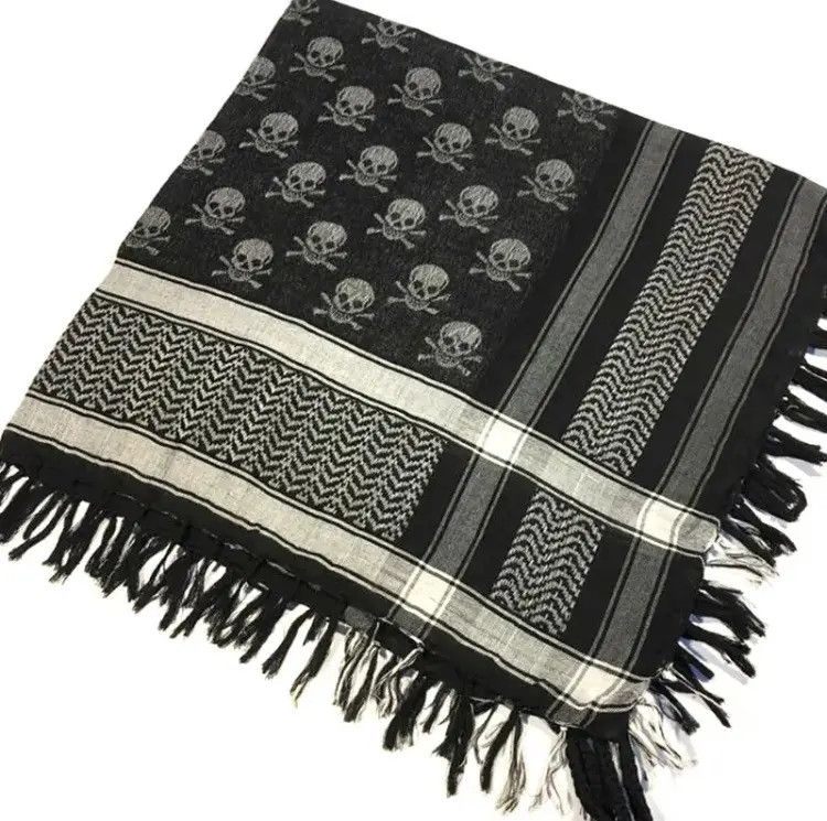 Japanese Brand Skull Scarf Size ONE SIZE - 1 Thumbnail