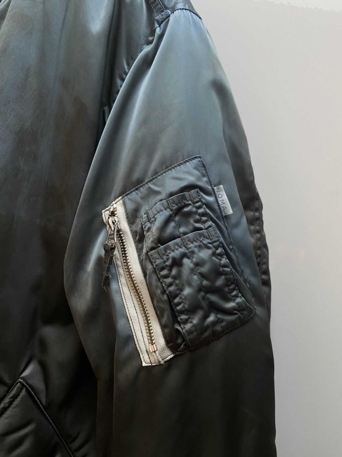 NOMA t.d Noma t.d. Hand dyed MA1 flight jacket Size US L / EU 52-54 / 3 - 4 Thumbnail
