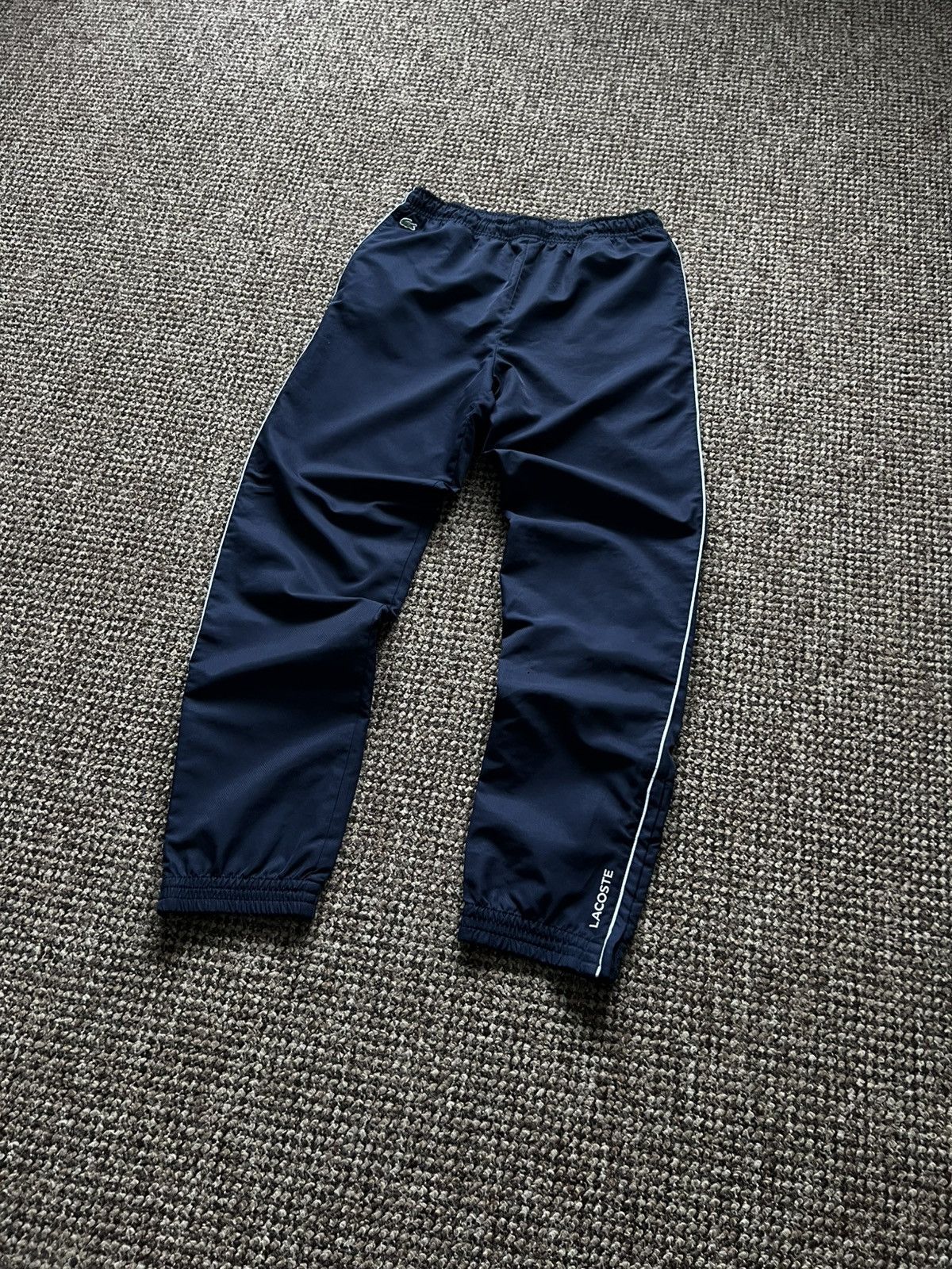 Lacoste Vintage Lacoste Track Pants Sportswear Size S Drill Size US 30 / EU 46 - 3 Thumbnail