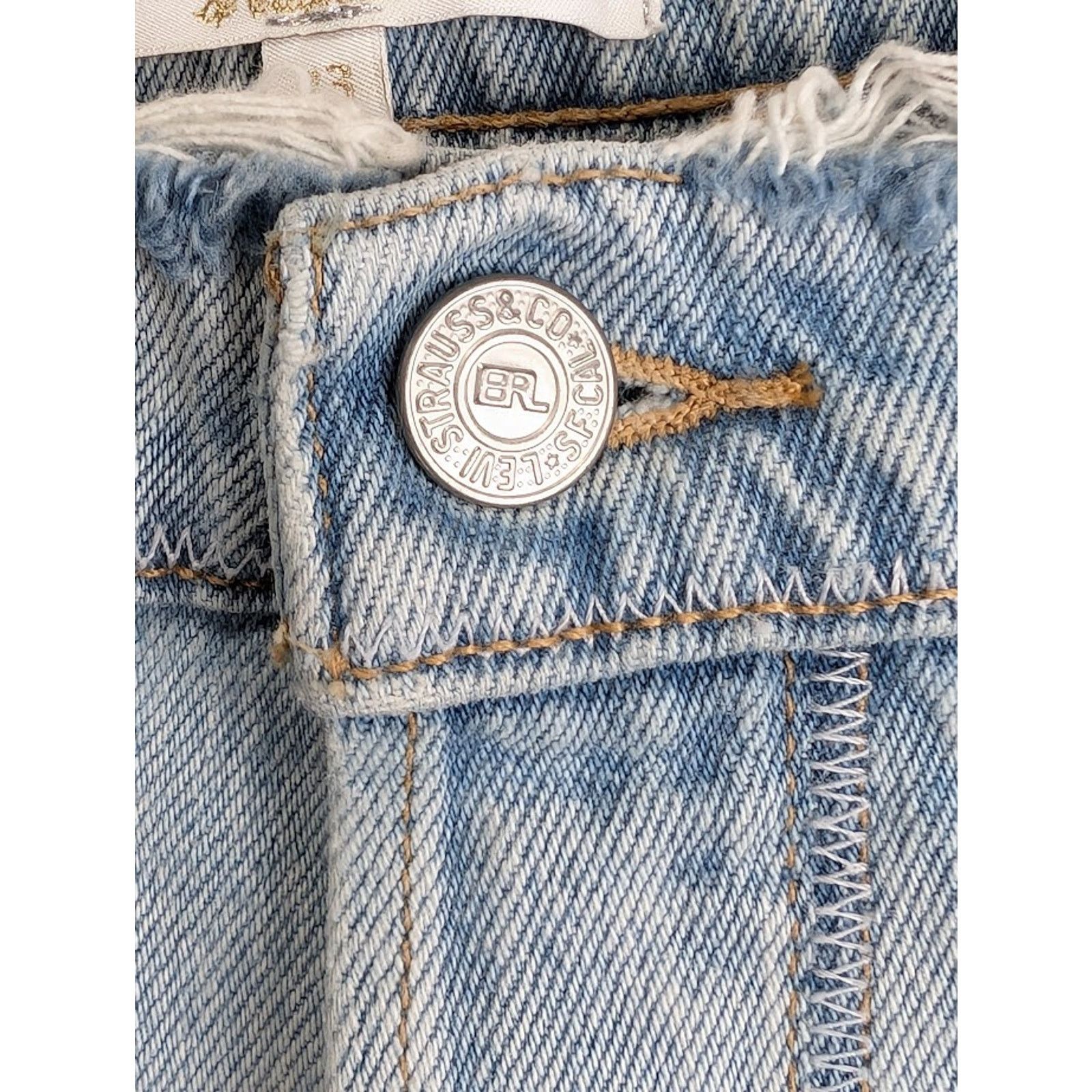 o1rshd1 501 Denim Jeans in Blue