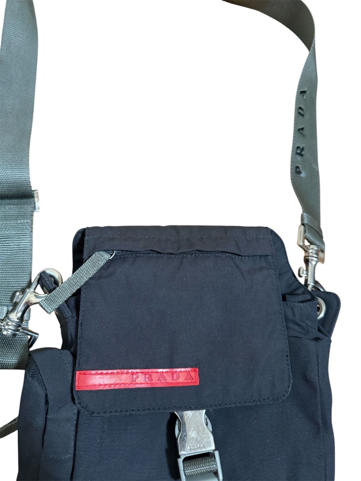 Prada 🔥Archive Prada Sport Shoulder Crossbody Canvas Nylon Bag Size ONE SIZE - 3 Thumbnail