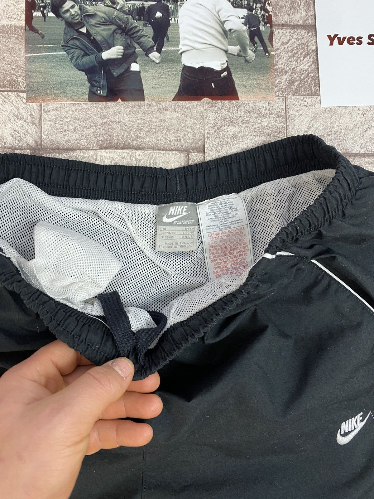 Nike × Vintage Vintage Nylon Nike Shorts Y2k style M Size US 32 / EU 48 - 12 Thumbnail