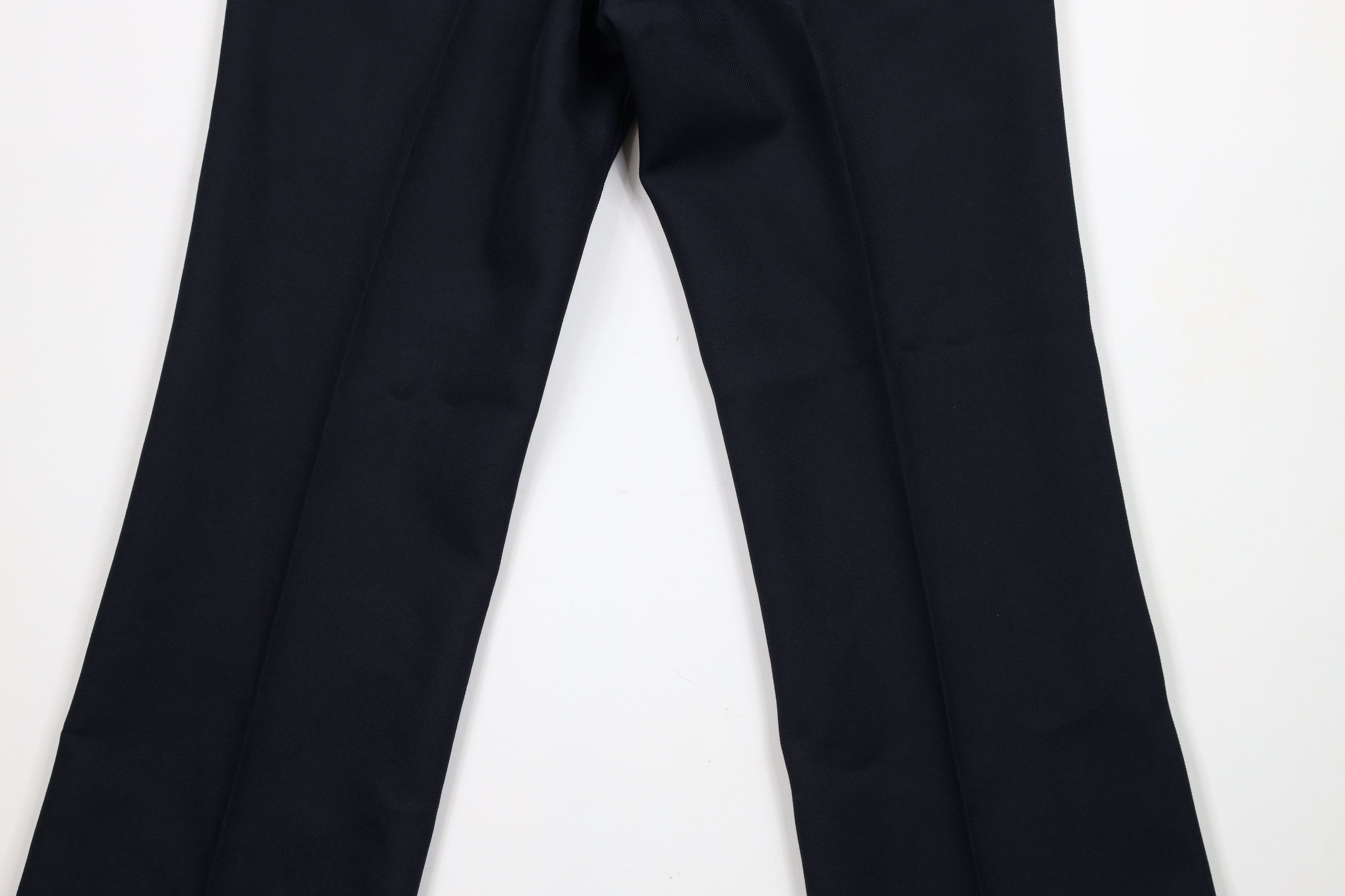 Vintage × Wrangler Vintage 90s Wrangler Bootcut Western Chino Pants Navy Blue Size US 33 - 10 Thumbnail