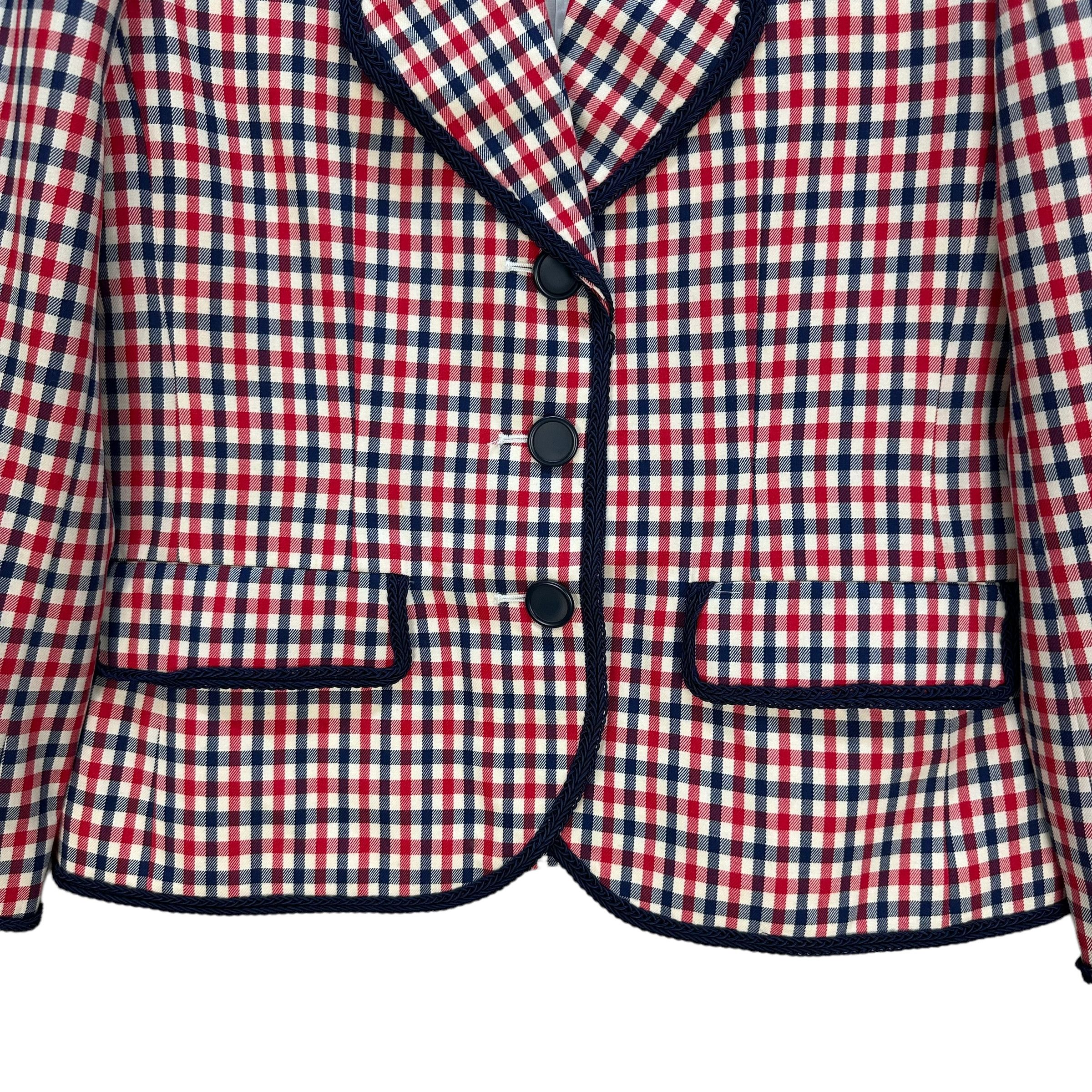 Yves Saint Laurent Yves Saint Laurent Checked Casual Jacket #A6-0168 Size M / US 6-8 / IT 42-44 - 3 Thumbnail