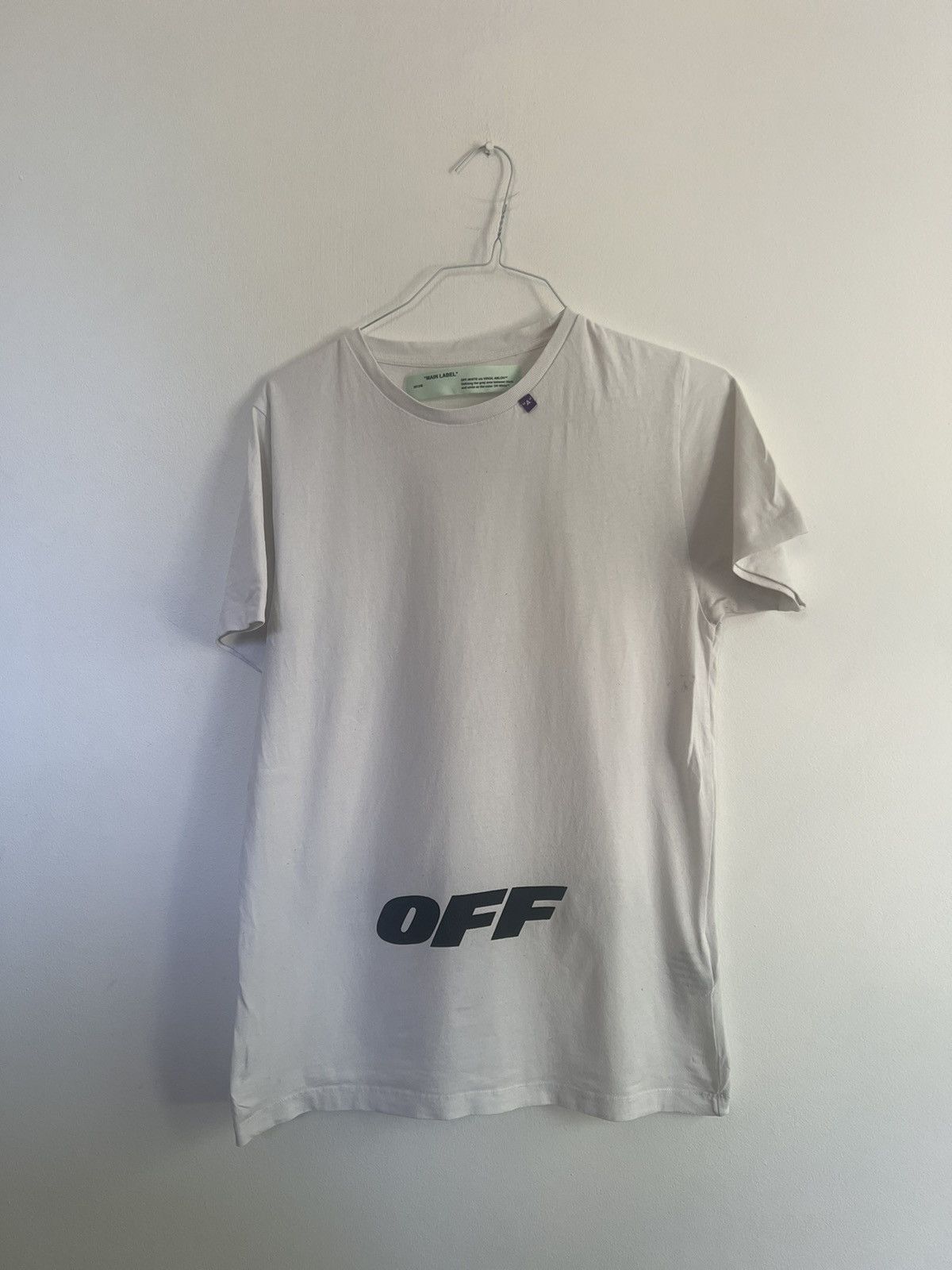 Off-White Off white wings logo TEE Size US S / EU 44-46 / 1 - 3 Thumbnail
