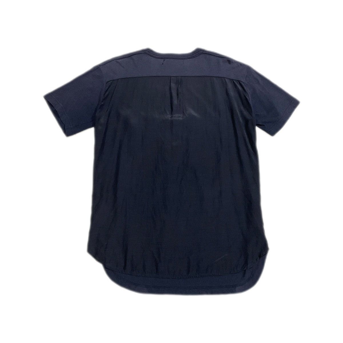 CABANE de ZUCCa × Issey Miyake × Japanese Brand 🔥Vintage Cabane De Zucca Split Rayon Shirt Size US M / EU 48-50 / 2 - 2 Thumbnail