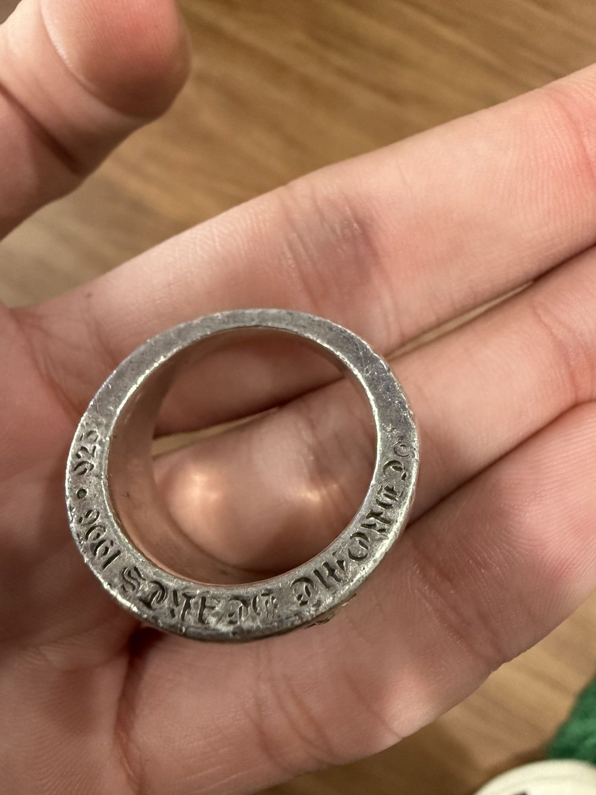 Chrome Hearts Chrome Hearts Wide Narrow BS Fleur Ring Size ONE SIZE - 5 Thumbnail