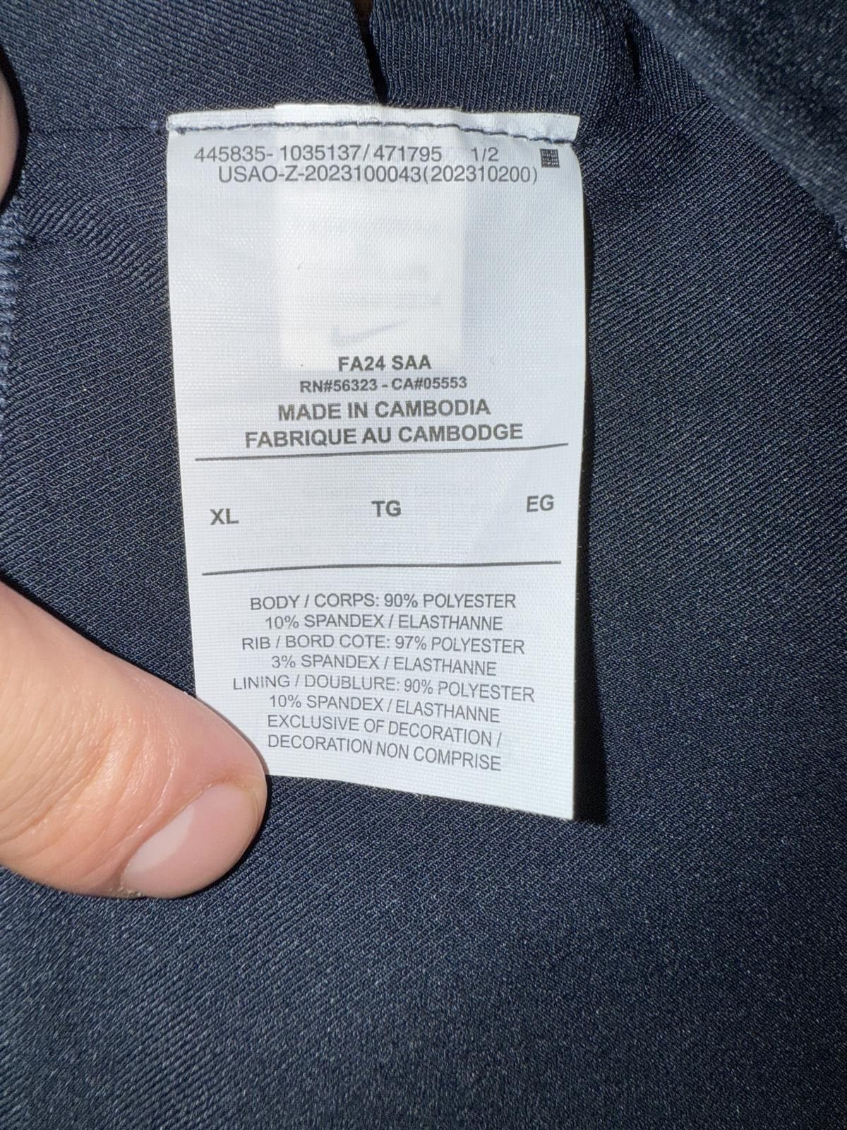 Nike Nike Women’s Jacquemus Dark Blue Sports Bra Sample Size ONE SIZE - 8 Thumbnail