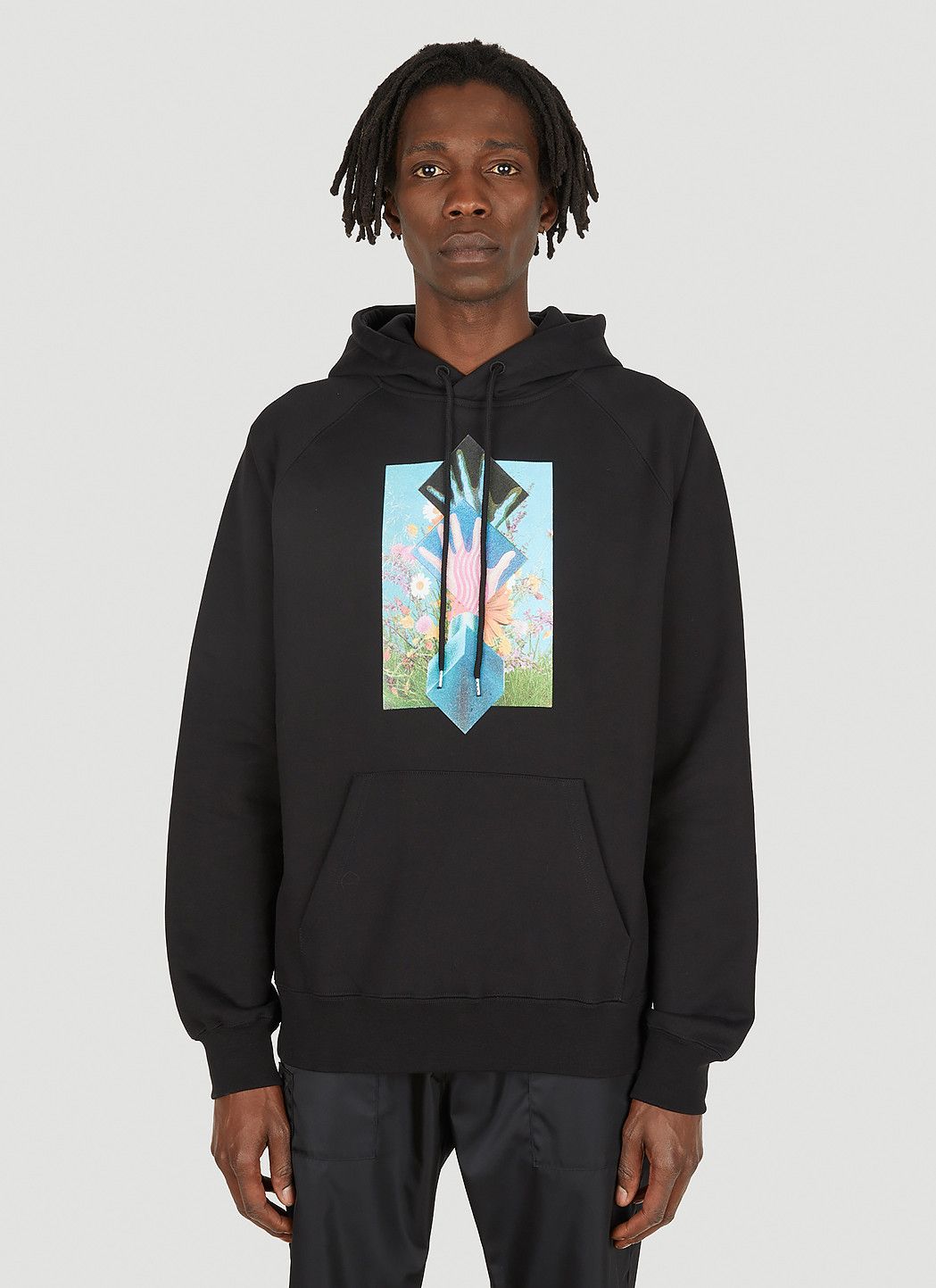 Soulland Poetic Hooded Sweatshirt Size US M / EU 48-50 / 2 - 1 Thumbnail
