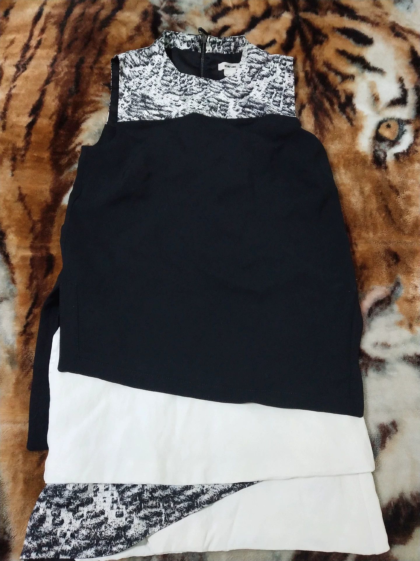helmut lang black and white dress Helmut Lang main image 0