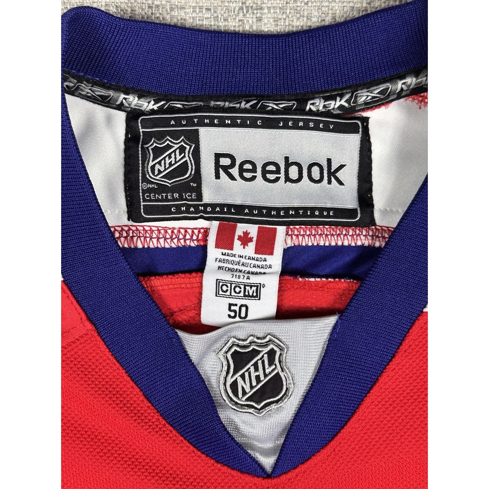 Reebok Alex Ovechkin All Star Game NHL East Hockey Jersey 50 Reebok Size US L / EU 52-54 / 3 - 9 Thumbnail