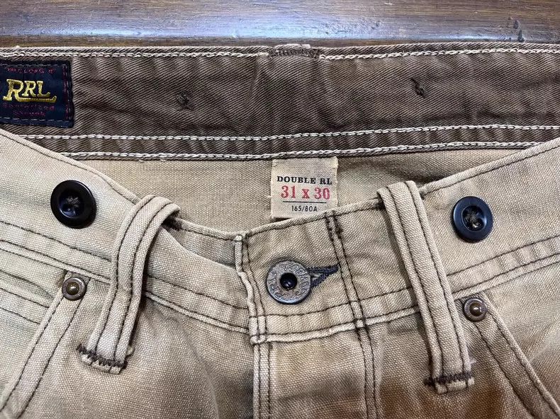 RRL Ralph Lauren RRL Ralph Lauren V5P flagship jeans casual pants Size US 34 / EU 50 - 3 Thumbnail
