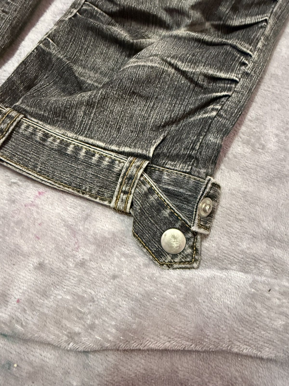 Hysteric Glamour × Japanese Brand Blue Jam Japan Bondage Claw Mark Jeans Short Size 27" / US 4 / IT 40 - 9 Thumbnail