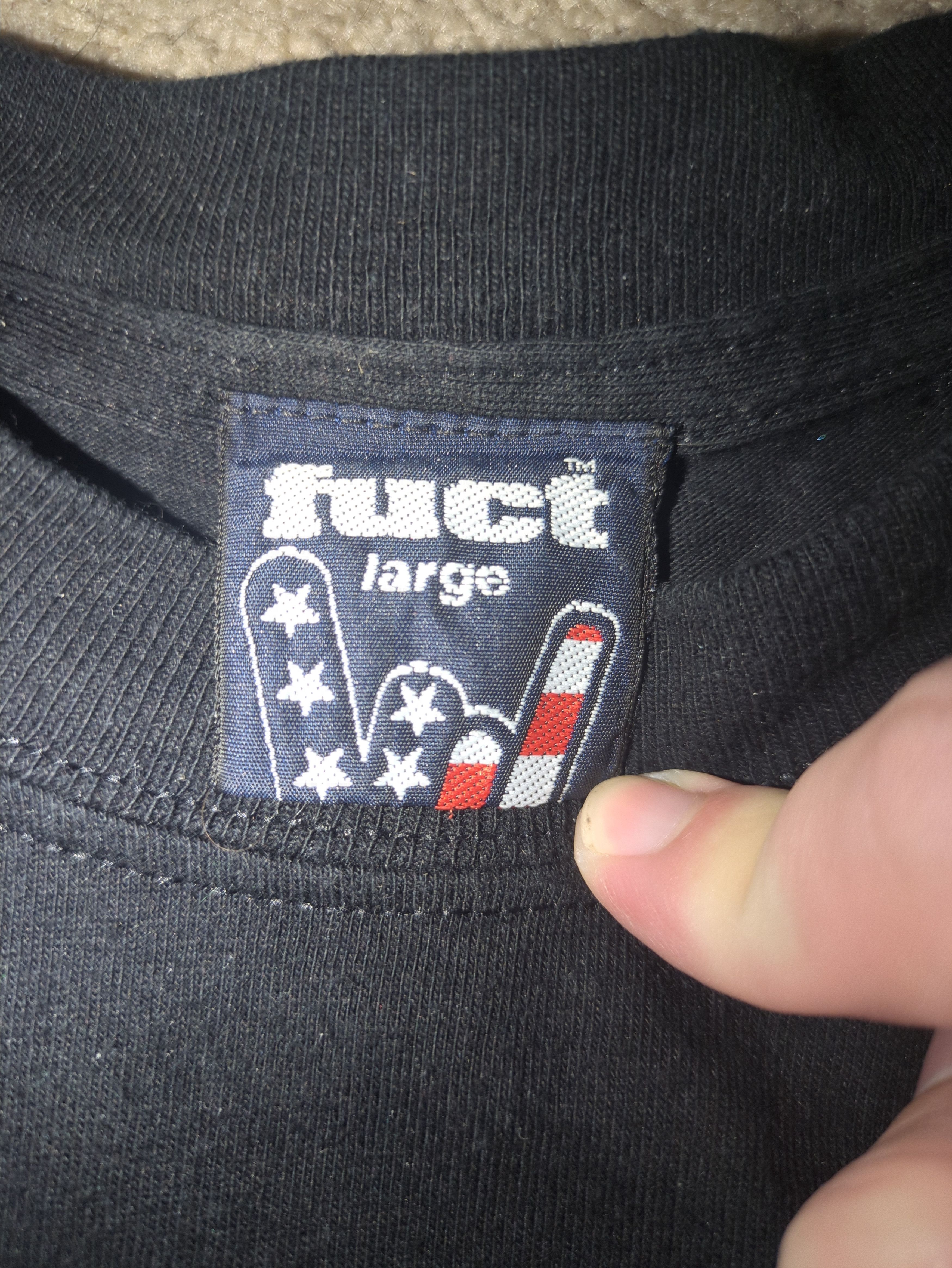 FUCT FUCT Vintage Black Johnny Cash 90s USA Size US L / EU 52-54 / 3 - 2 Thumbnail