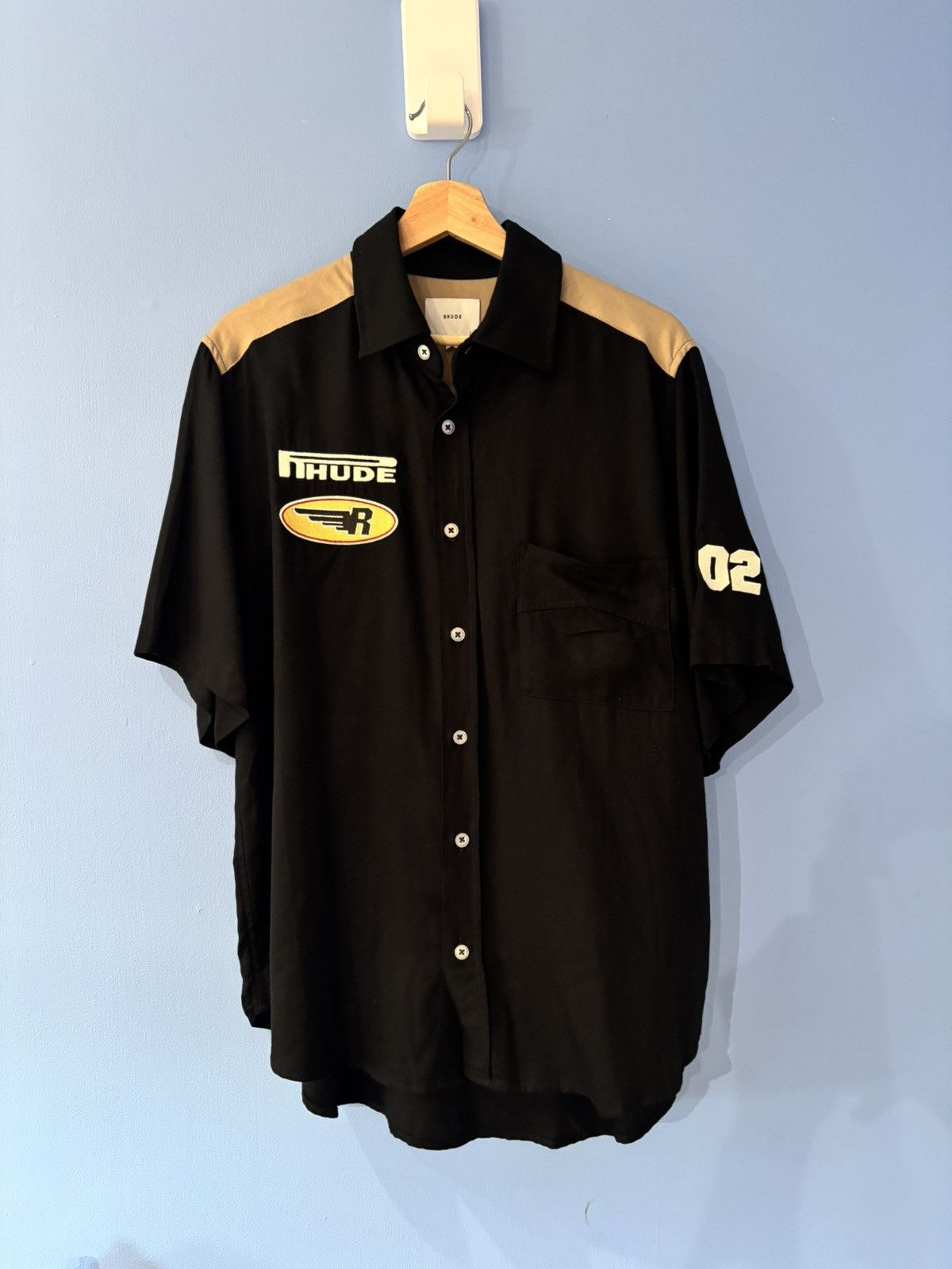 Rhude Rhude Button Up Shirt Size US L / EU 52-54 / 3 - 1 Thumbnail