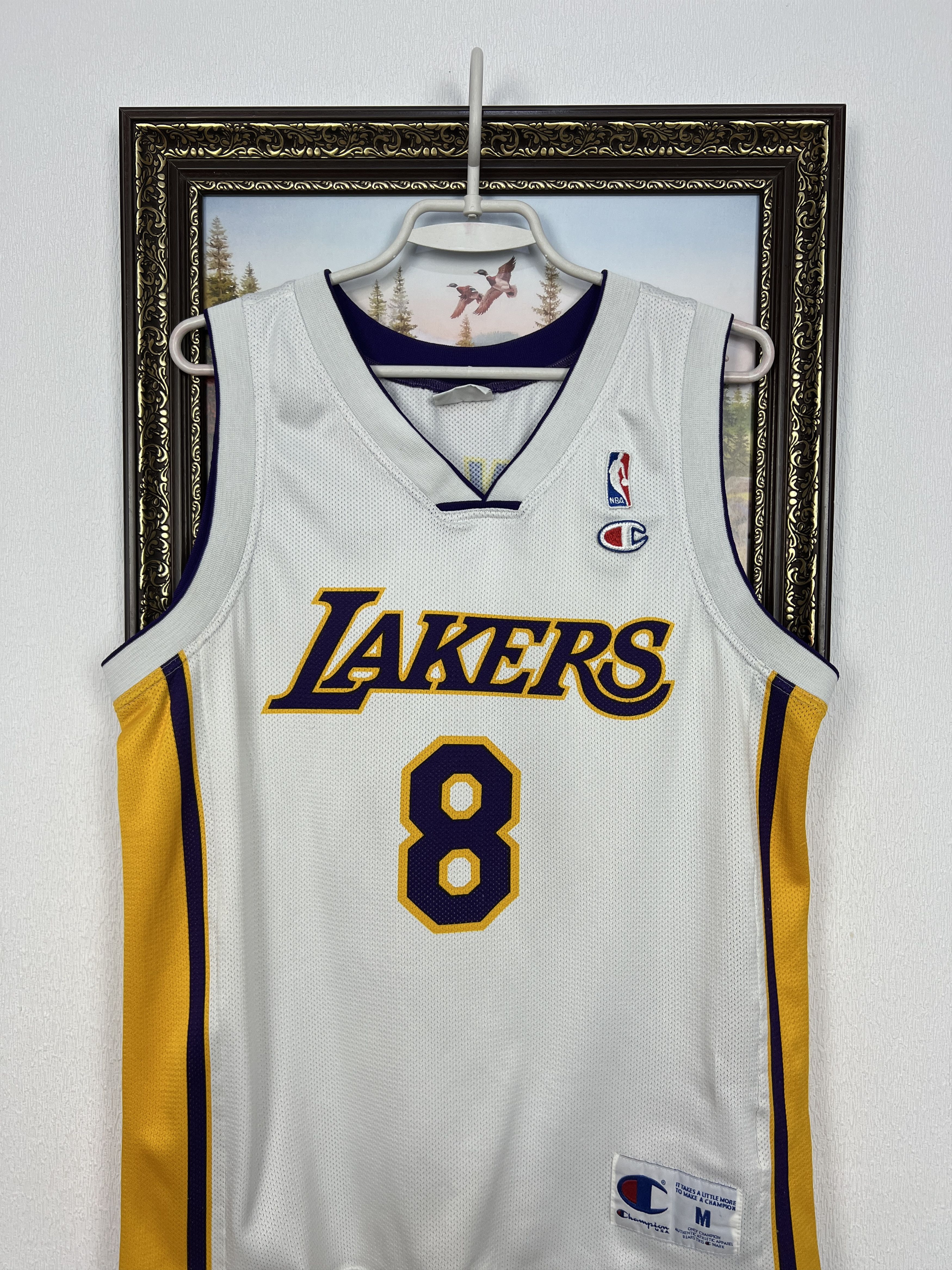 Champion Vintage Los Angeles Lakers #8 Bryant NBA Jersey Size US M / EU 48-50 / 2 - 2 Thumbnail