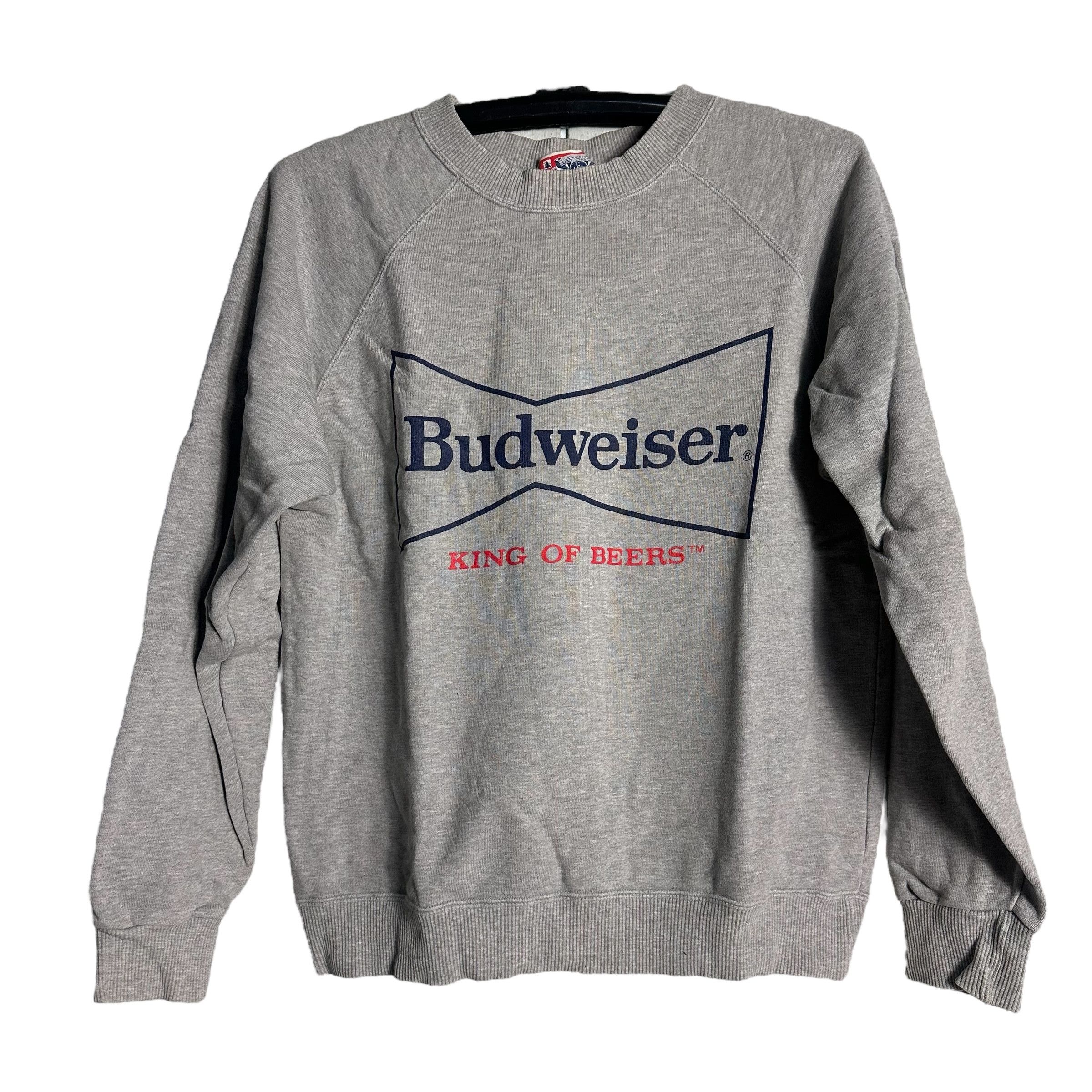 Budweiser 🔥RARE🔥Vintage Budweiser Beer Spell Out Crewneck Sweatshirt Size US M / EU 48-50 / 2 - 1 Thumbnail