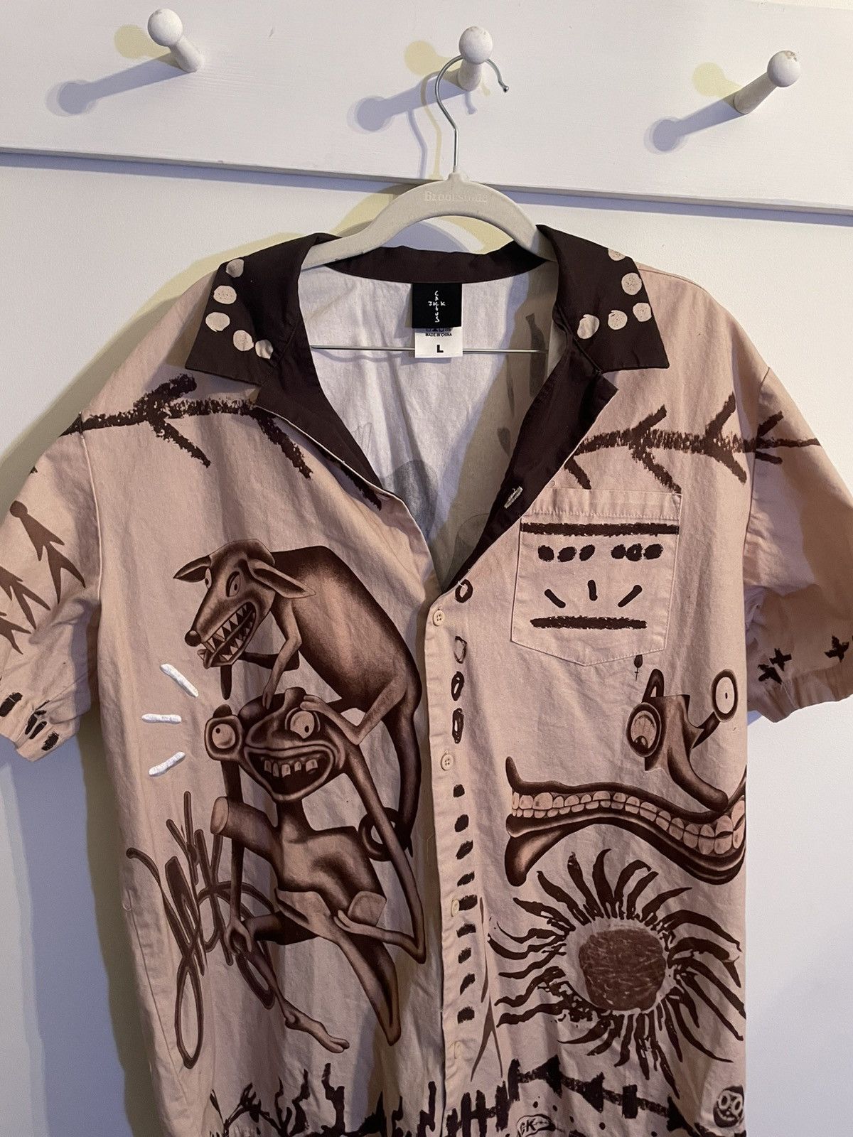 Cactus Jack Button Up