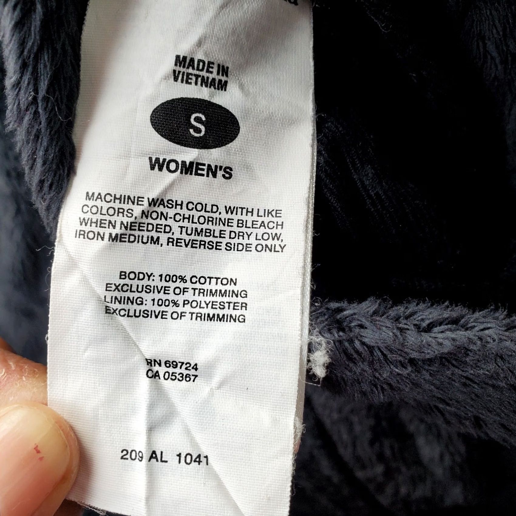 Vintage Columbia Reversible Vest Womens S Black Zip Up Lined Sherpa Pinecone Sleeveless Outdoor Fleece Pockets Size S / US 4 / IT 40 - 8 Thumbnail
