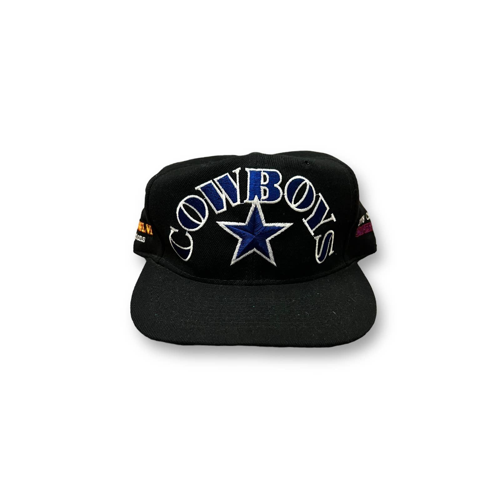 Vintage Dallas Cowboys Annco Distressed Snapback Hat Cap Men NFL Football  Blue