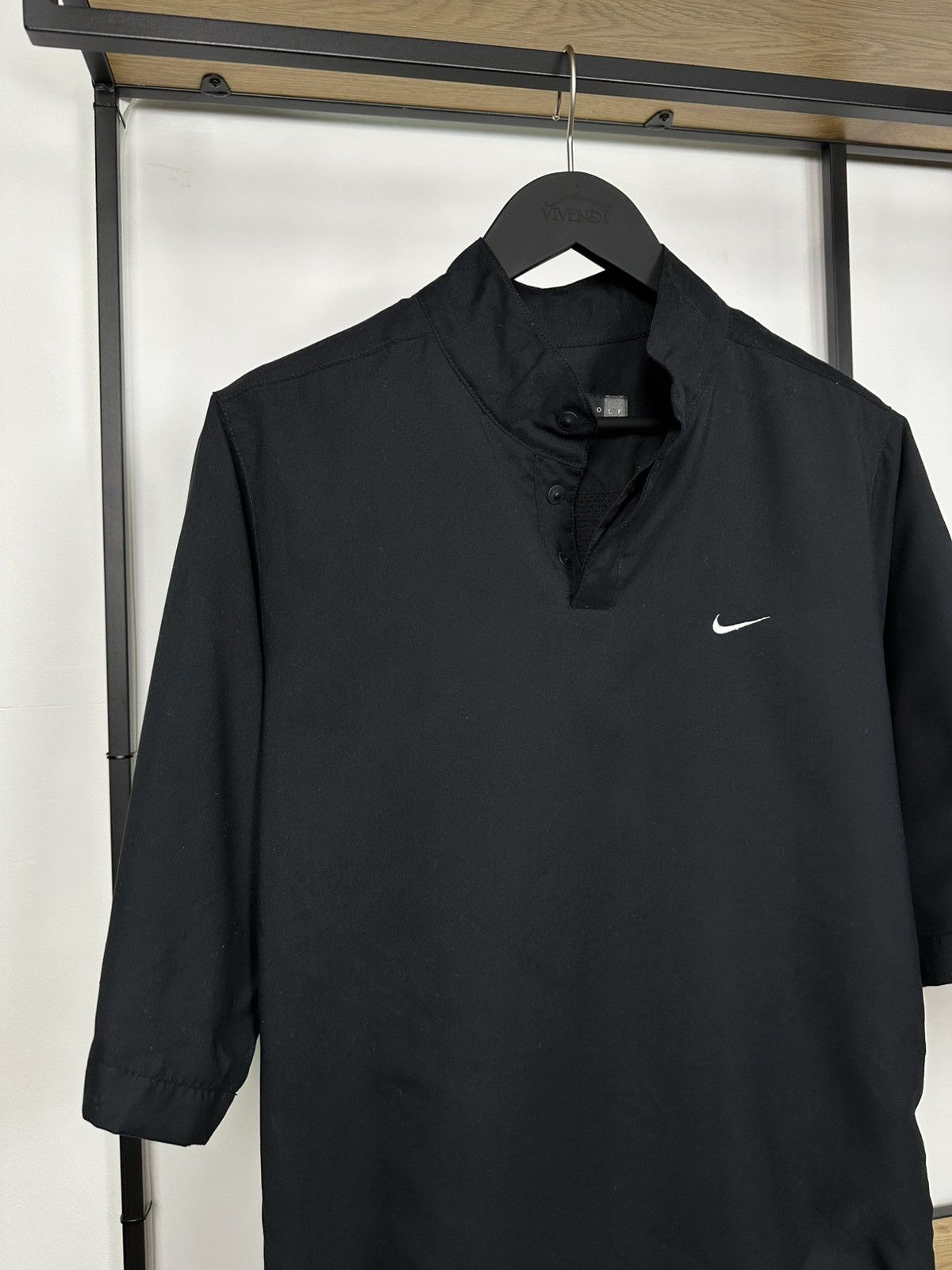 Nike Nike Golf Nylon Swoosh 1/4 Vintage Jersey T Shirt Tee Men’s Size US S / EU 44-46 / 1 - 3 Thumbnail